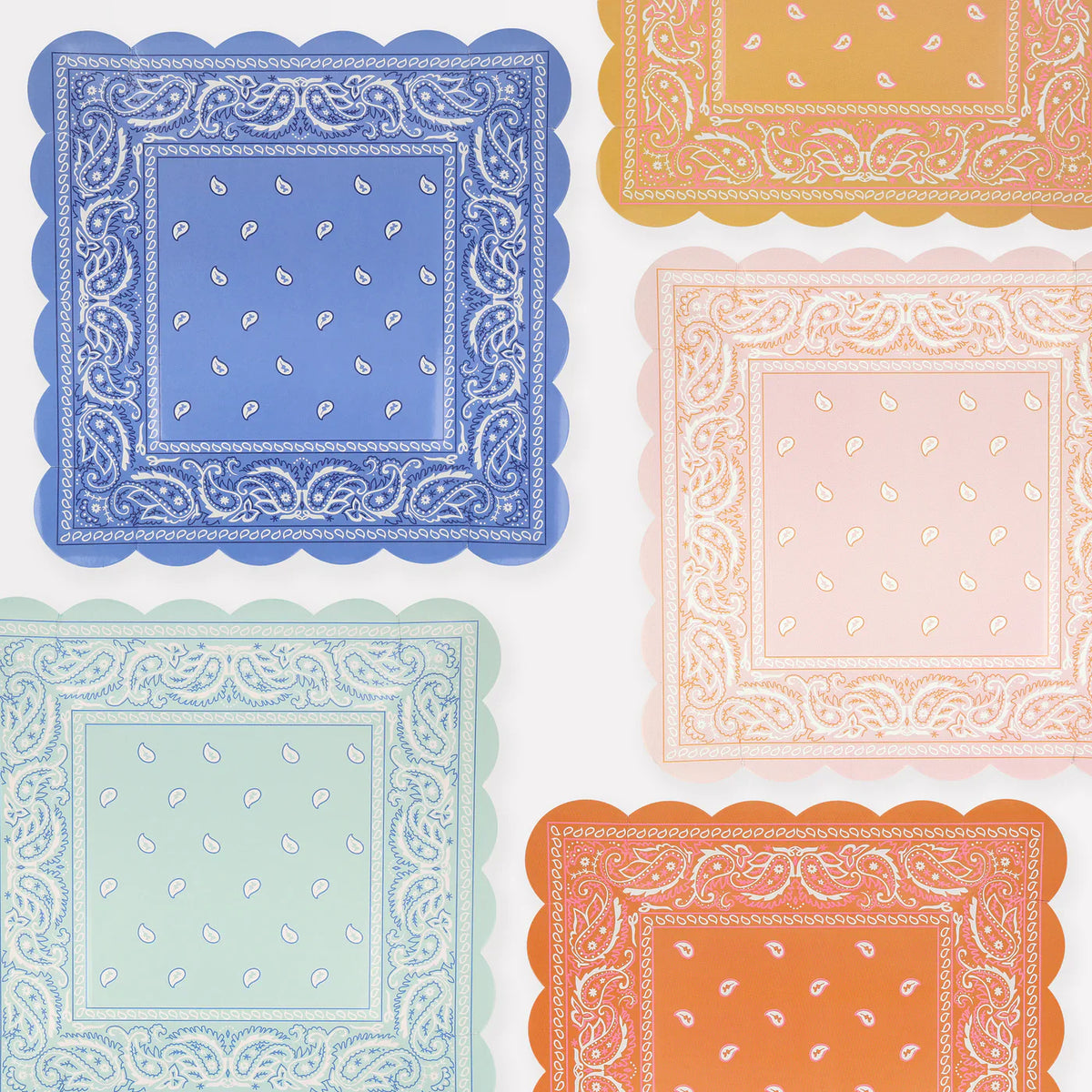 Assiette en papier Meri Meri Western