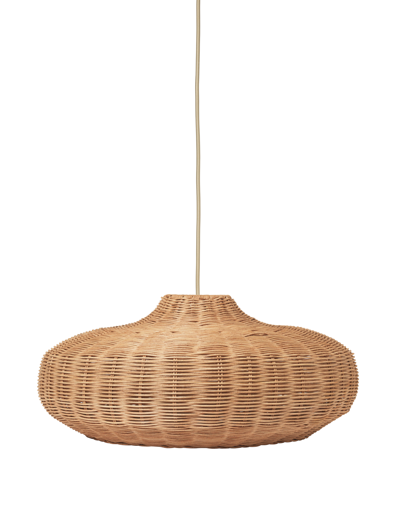 Ferm Living Abat-jour Braided - Disc - Natural