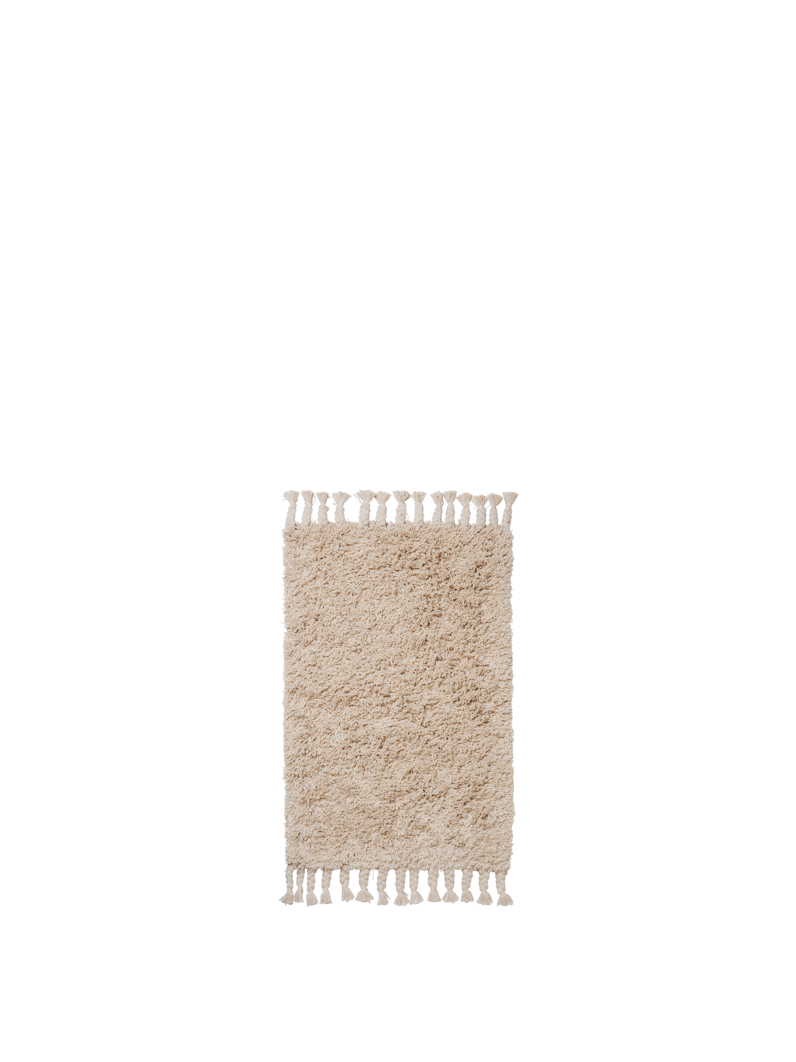 Ferm Living Amass Long Pile Mat - Off-white