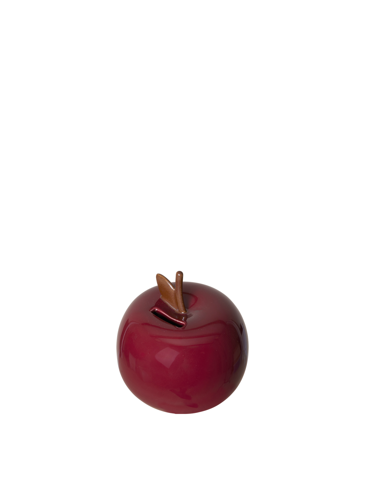 Ferm Living Apple Money Box - Deep Red