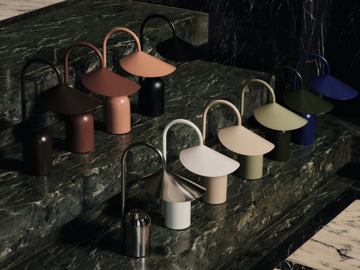 Ferm Living Arum Lampe portable - Sienna