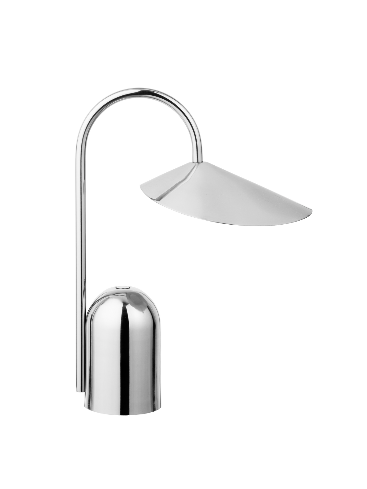 Ferm Living Arum Portable Lampe - Stainless Steel