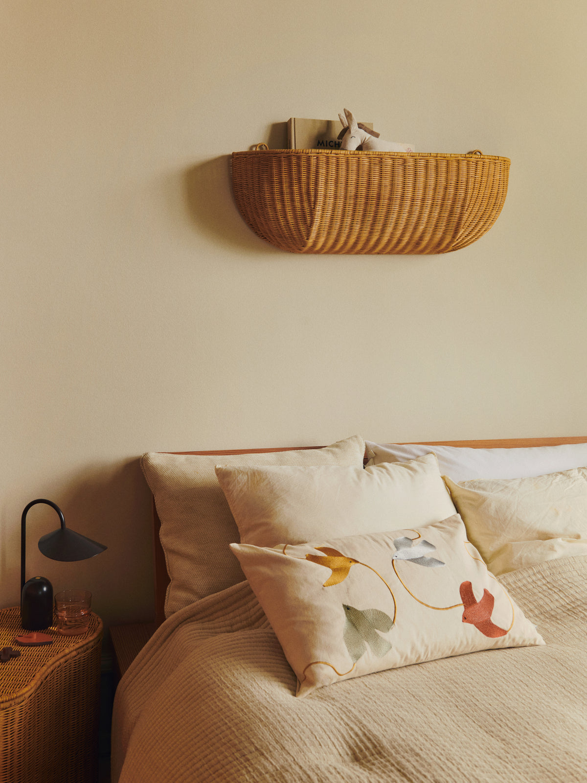 Ferm Living Willora woven storage basket - Set of 2 - Natural