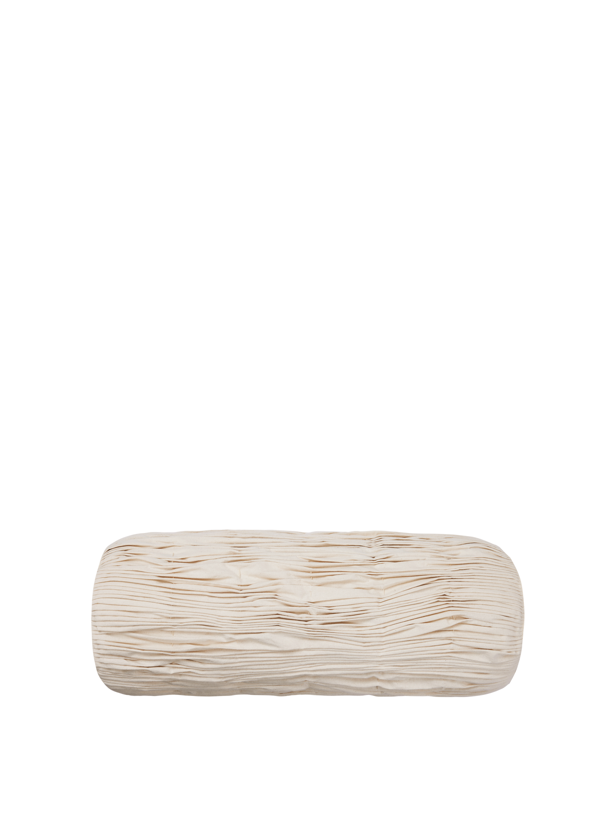 Ferm Living Falda Smocked Bolster Coussin - Undyed