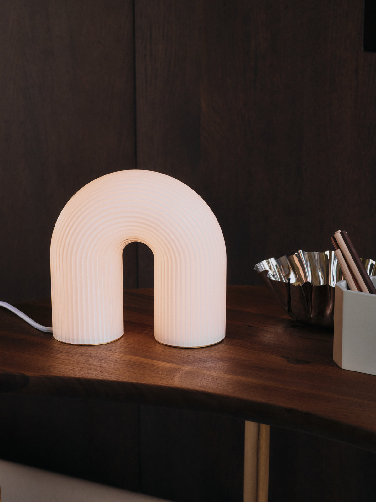 Ferm Living Vuelta Table Lamp - White