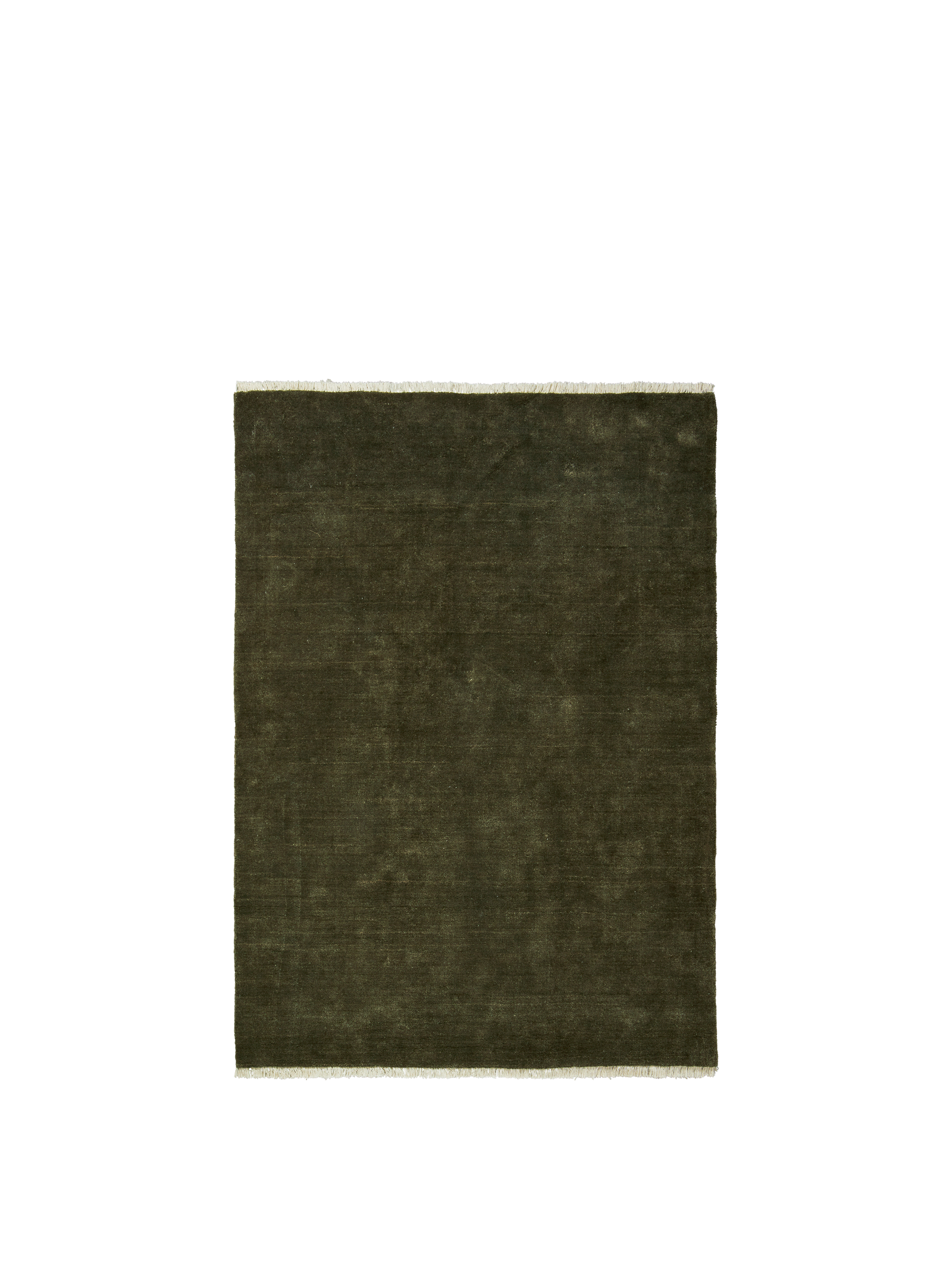 Ferm Living Firth Jute Teppich - 140 x 200 - Dark Olive