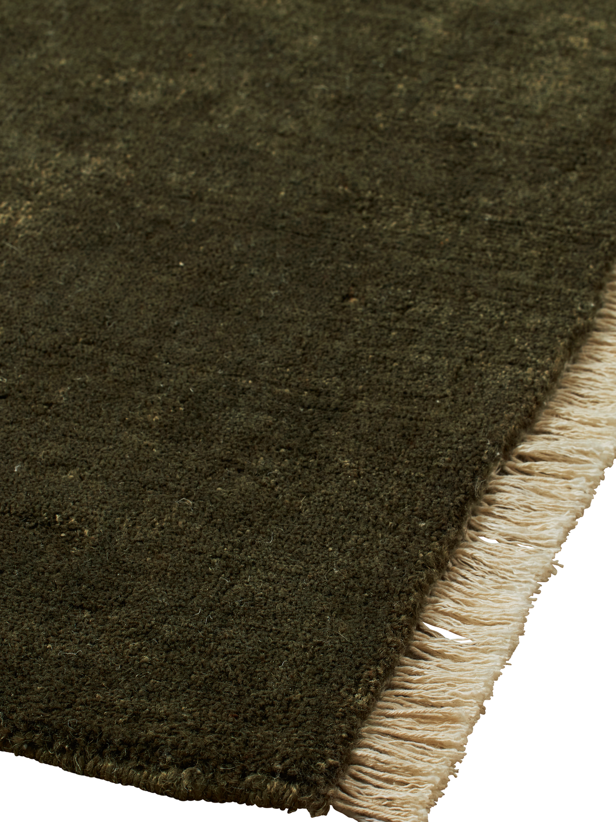 Ferm Living Firth Jute Teppich - 200 x 300 - Dark Olive