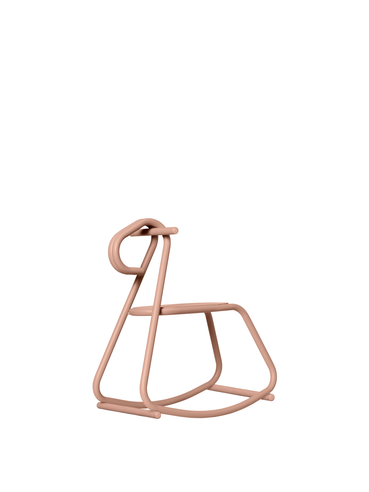 Ferm Living Lussi Cavallo a dondolo - Rosa