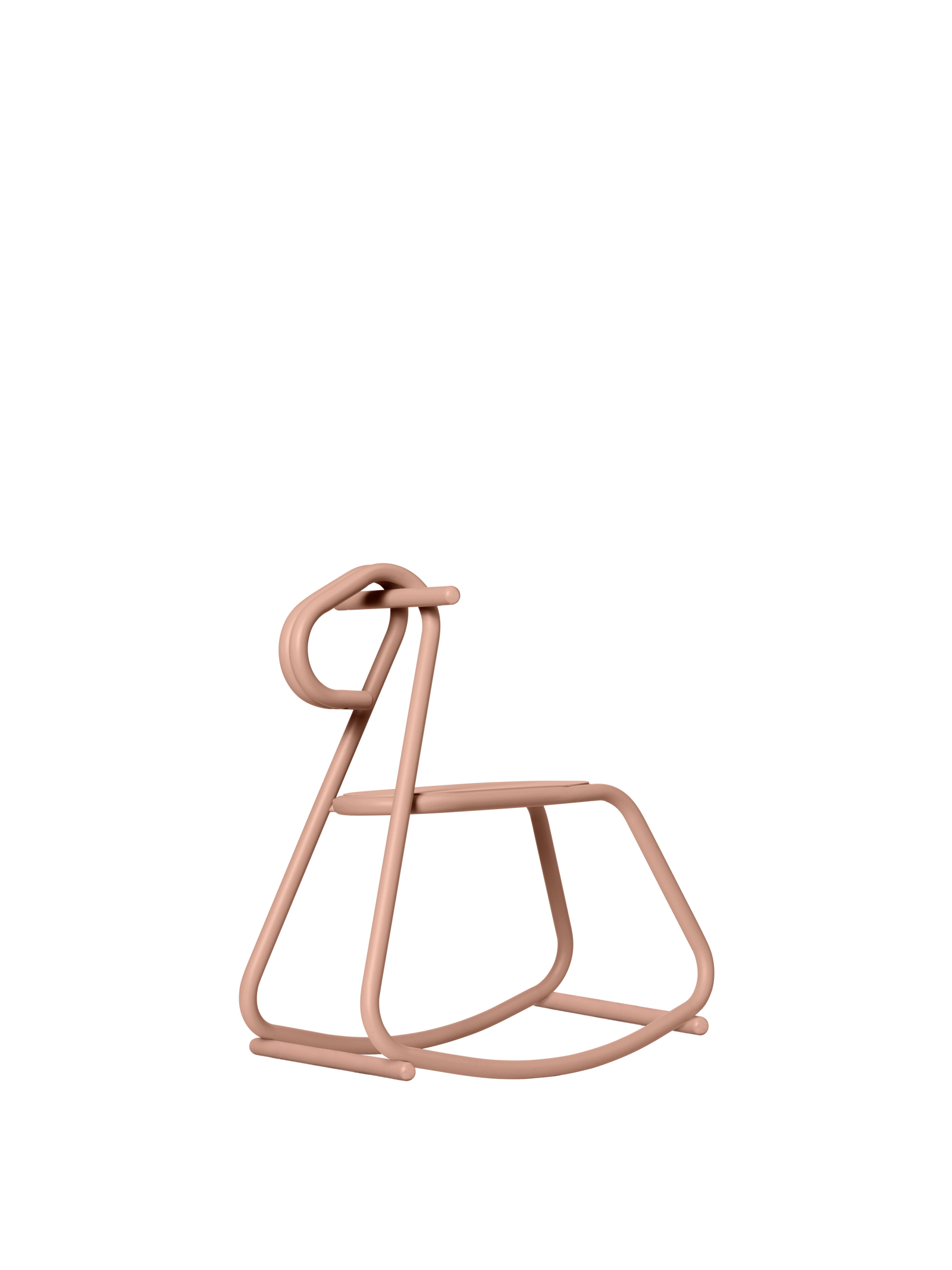 Ferm Living Lussi Cavallo a dondolo - Rosa