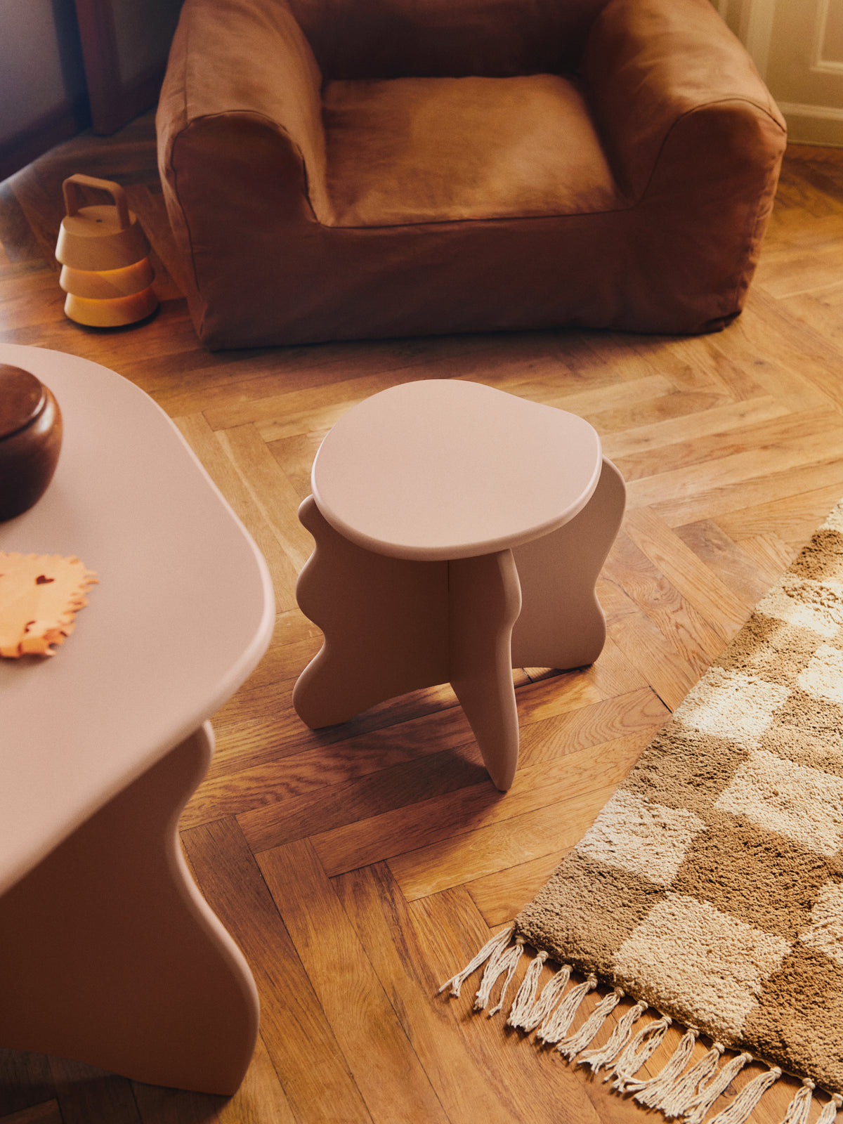 Ferm Living Billow Beanbag - Tan