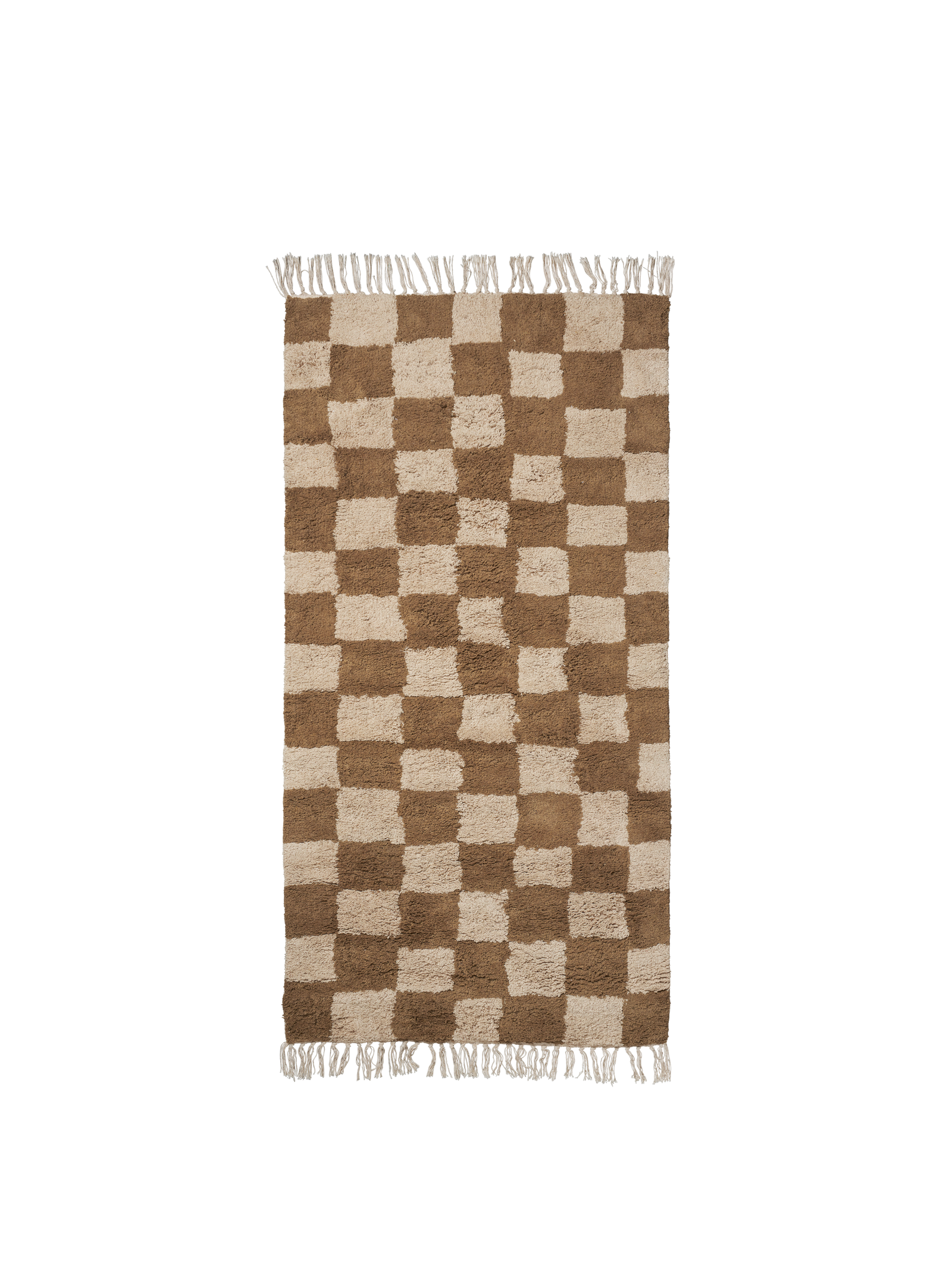 Ferm Living Mara waschbarer Teppich - Tan/Warm Sand