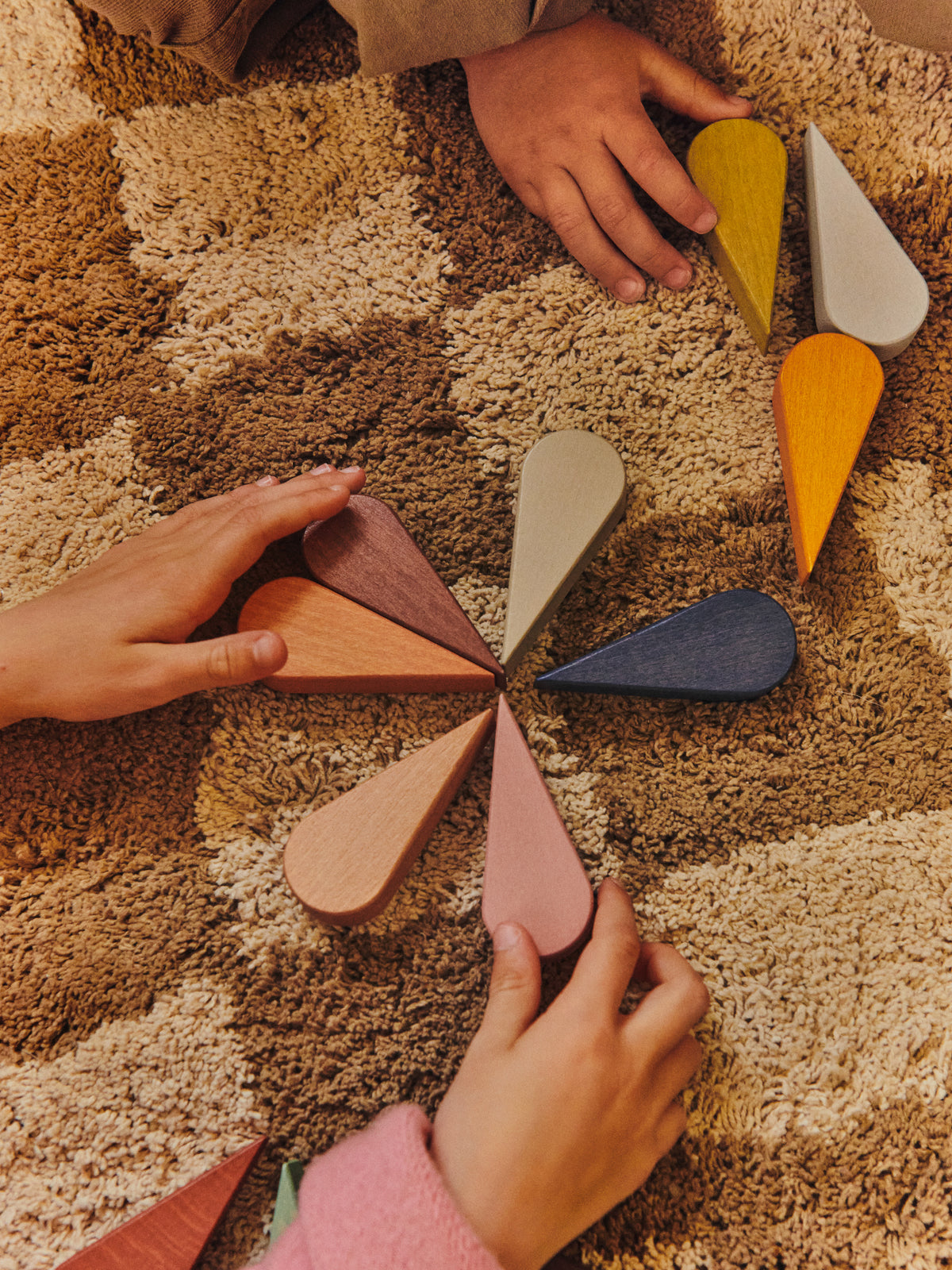 Ferm Living Mara tapis lavable - Tan/Warm Sand