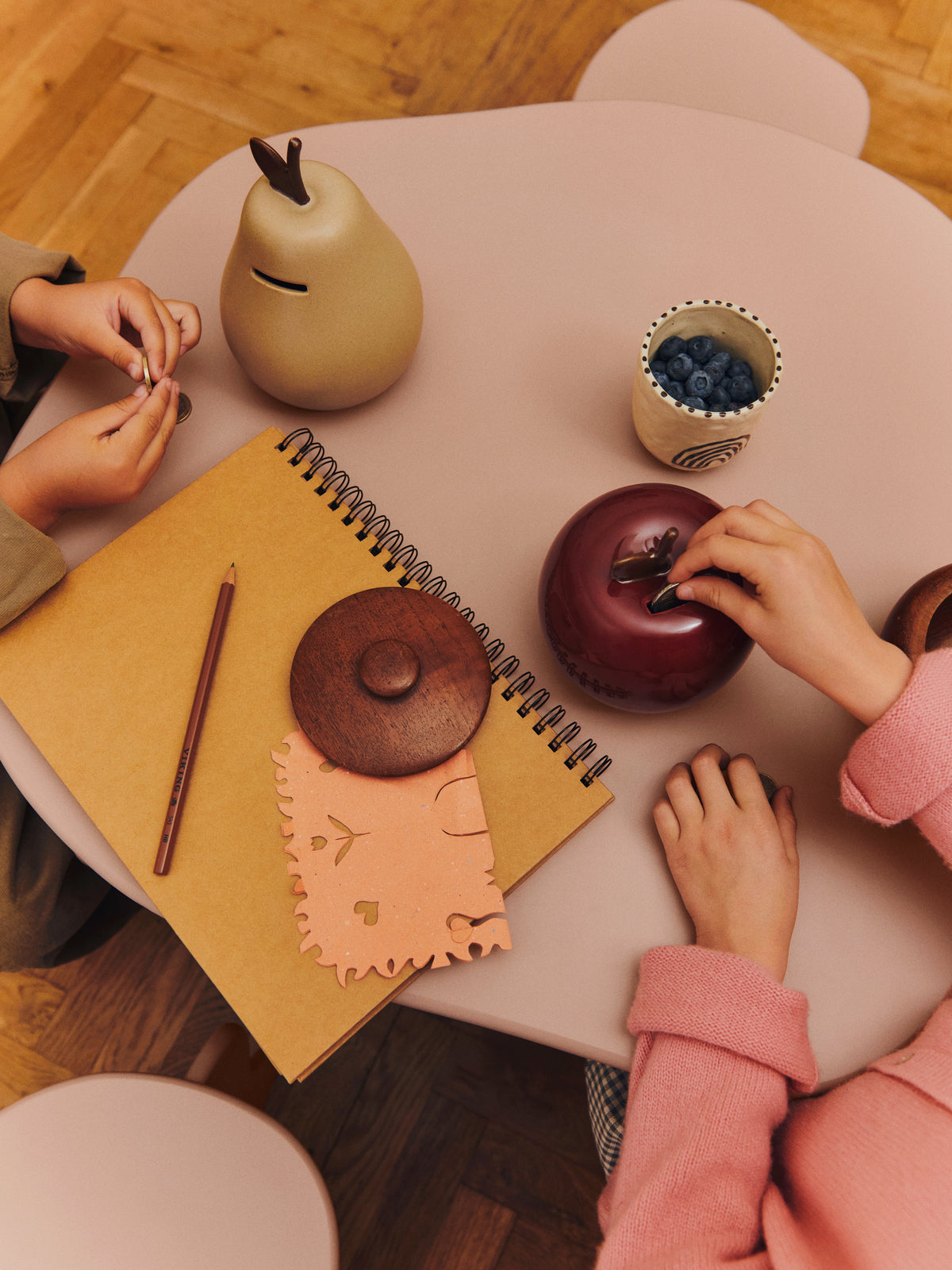 Ferm Living Slope Table - Rose