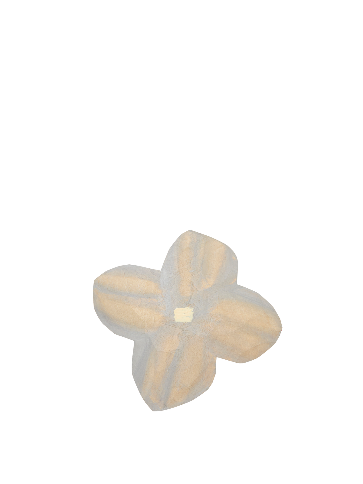 Ferm Living Poesie Hand-carved Hook - Mist Blue