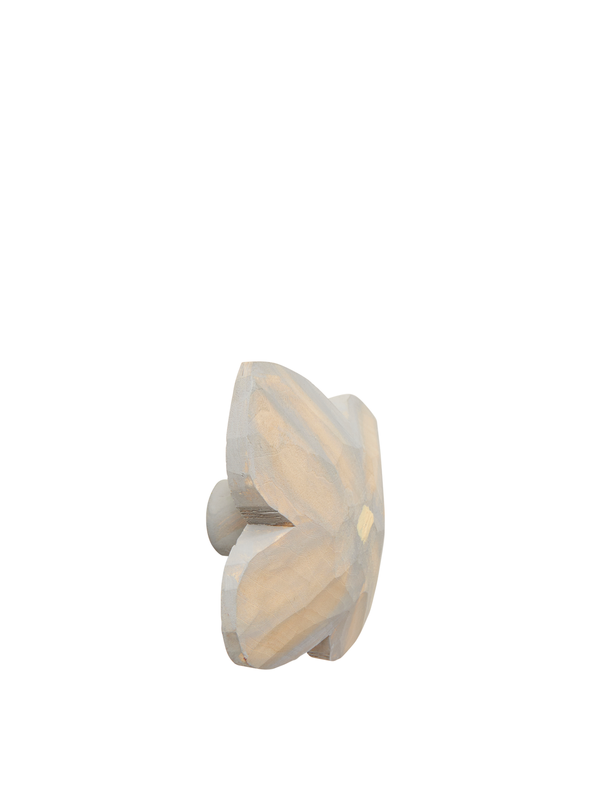 Ferm Living Poesie Hand-carved Hook - Mist Blue
