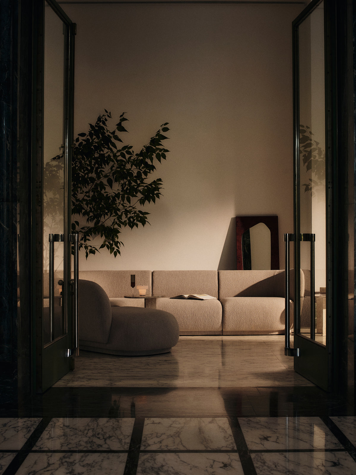 Ferm Living Ripple Lampe Portable - H10 - Blanc