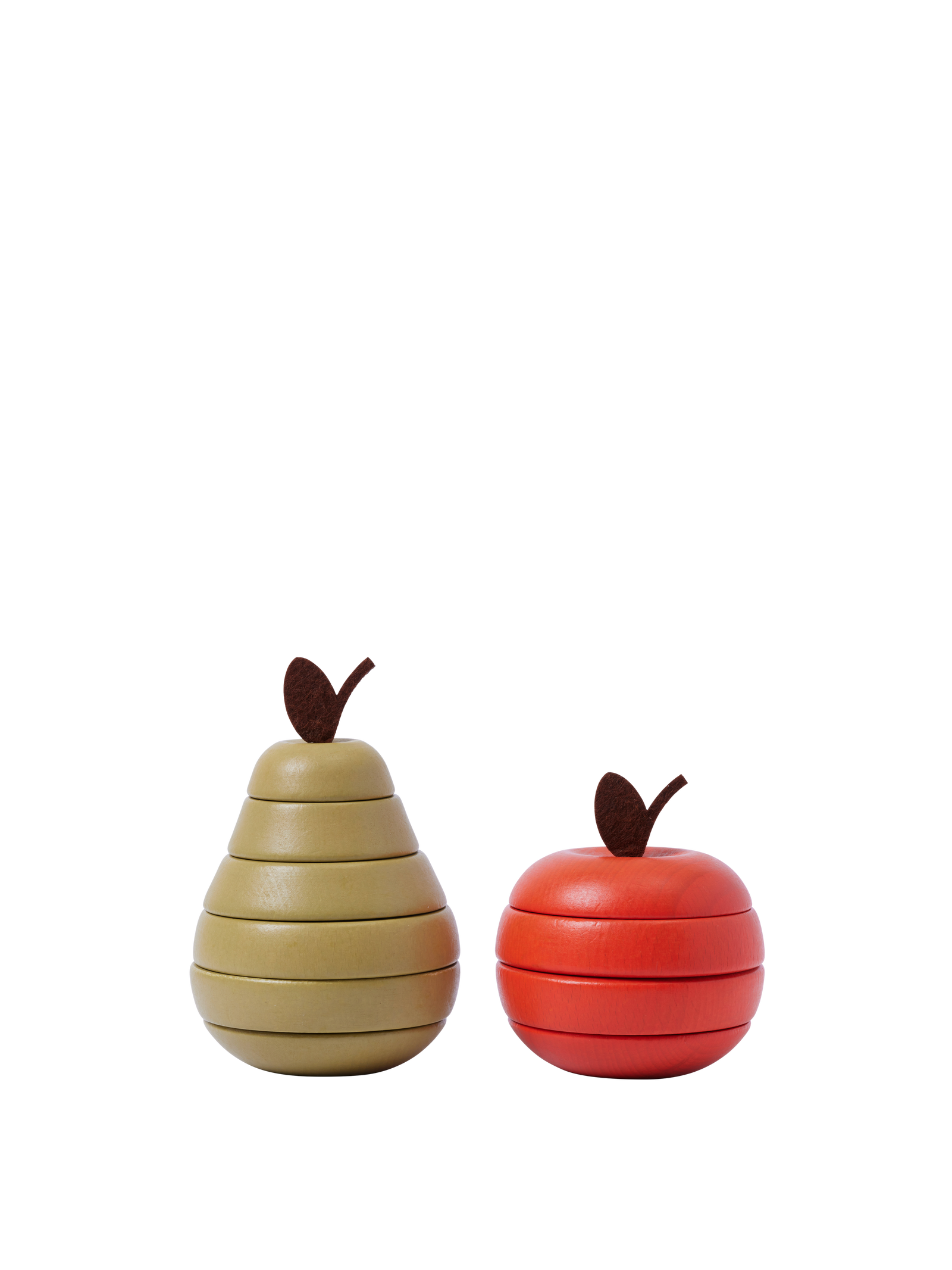 Ferm Living Impilabile Mela e Pera - Set di 2 - Multi