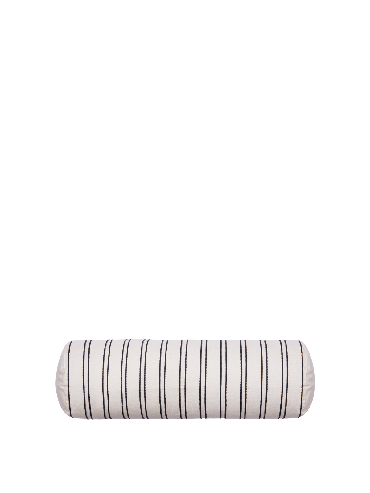 Ferm Living Twill Bolster Coussin - Off-white/Black