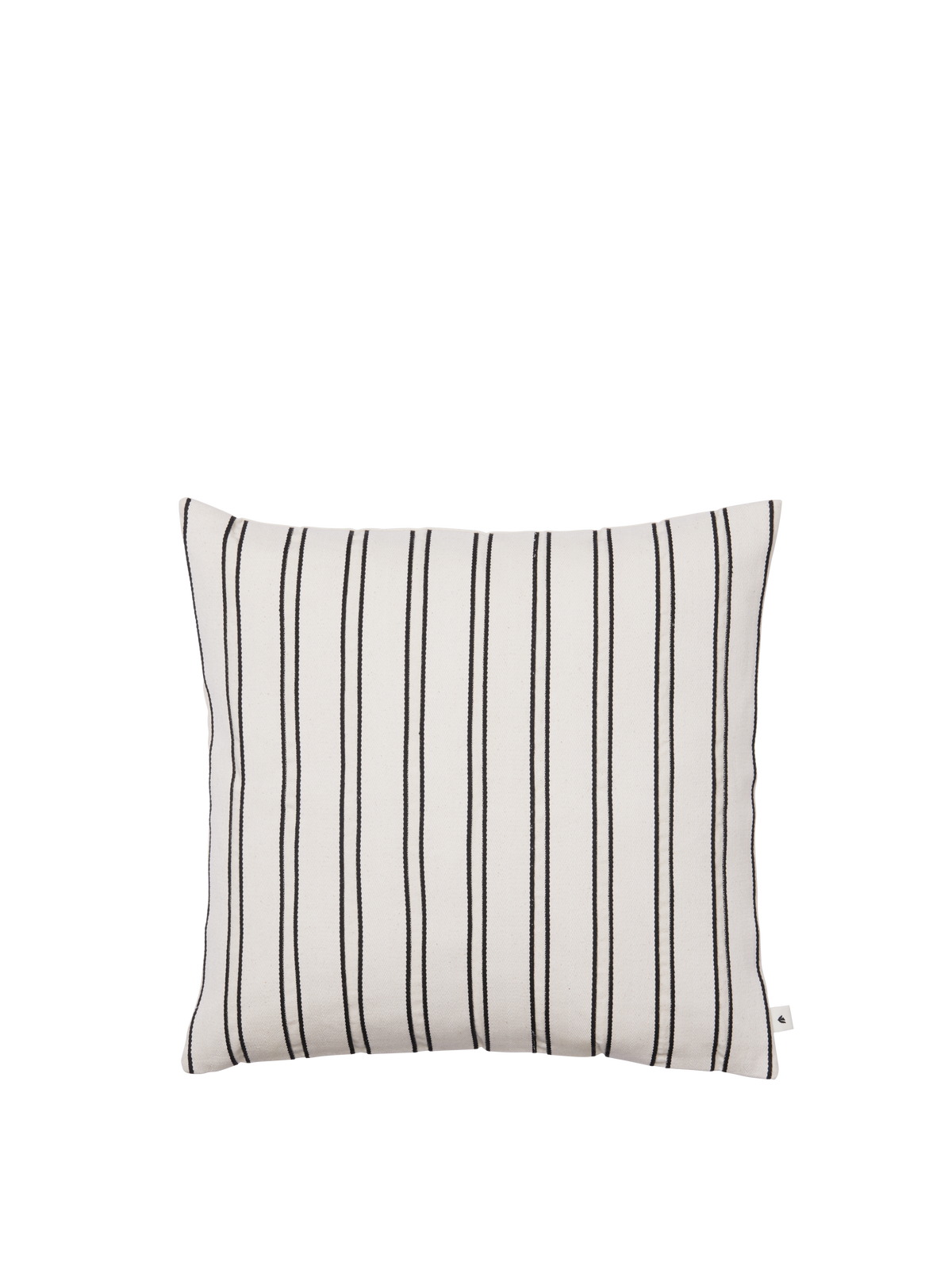 Ferm Living Twill Coussin - Off-white/Black