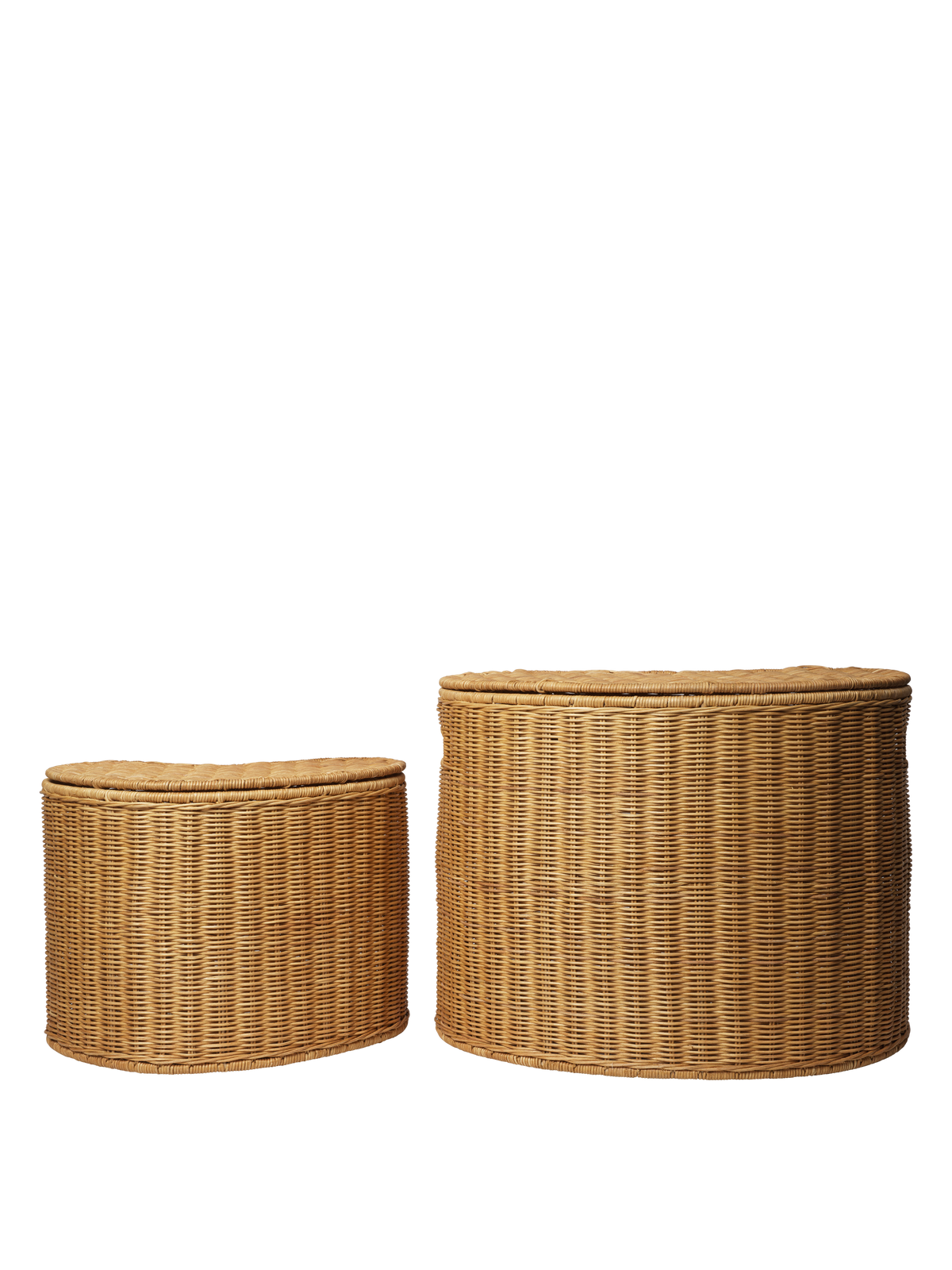 Ferm Living Willora woven storage basket - Set of 2 - Natural