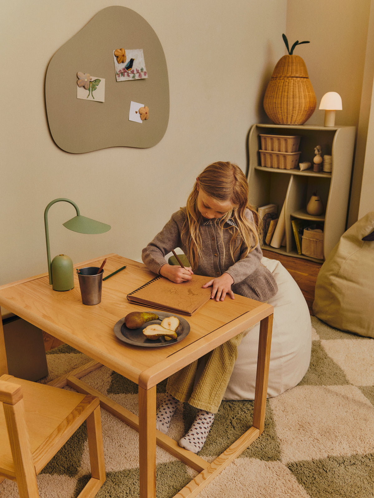 Ferm Living Willora Magnetic Board - Cachemire