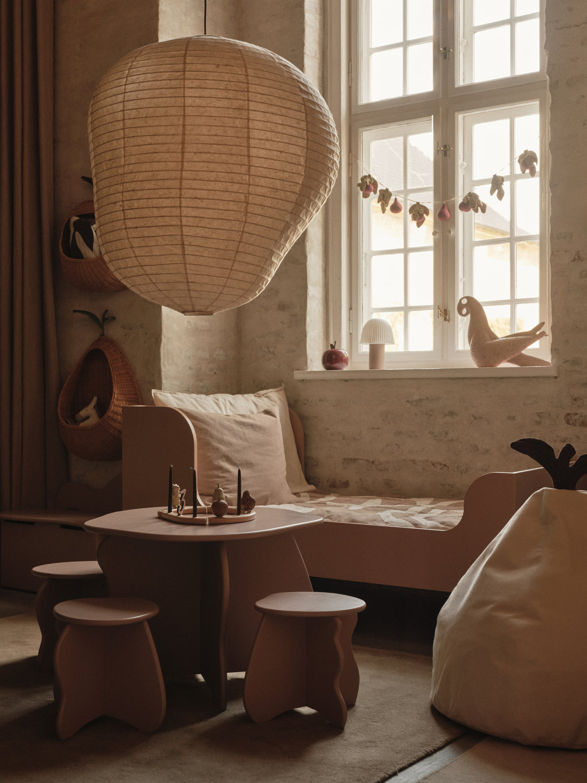 Ferm Living Pear Beanbag - Natural