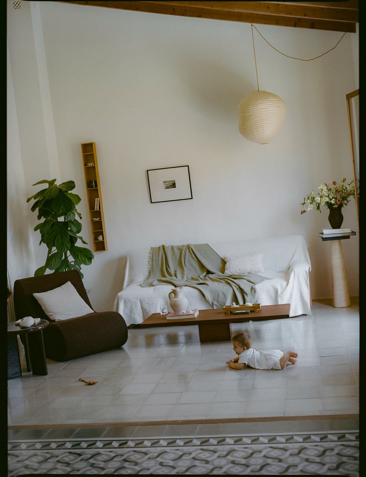 Ferm Living Bon Regal - Long - Oiled Oak