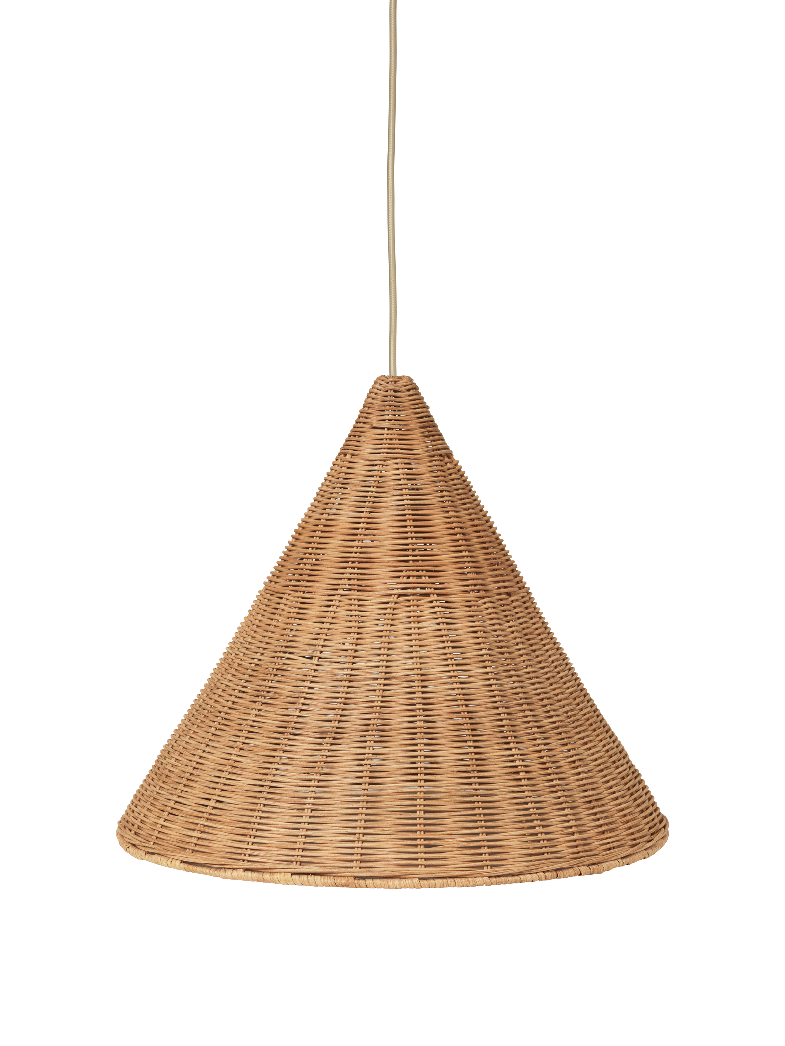 Ferm Living Dou Abat-jour - Ø45 - Natural