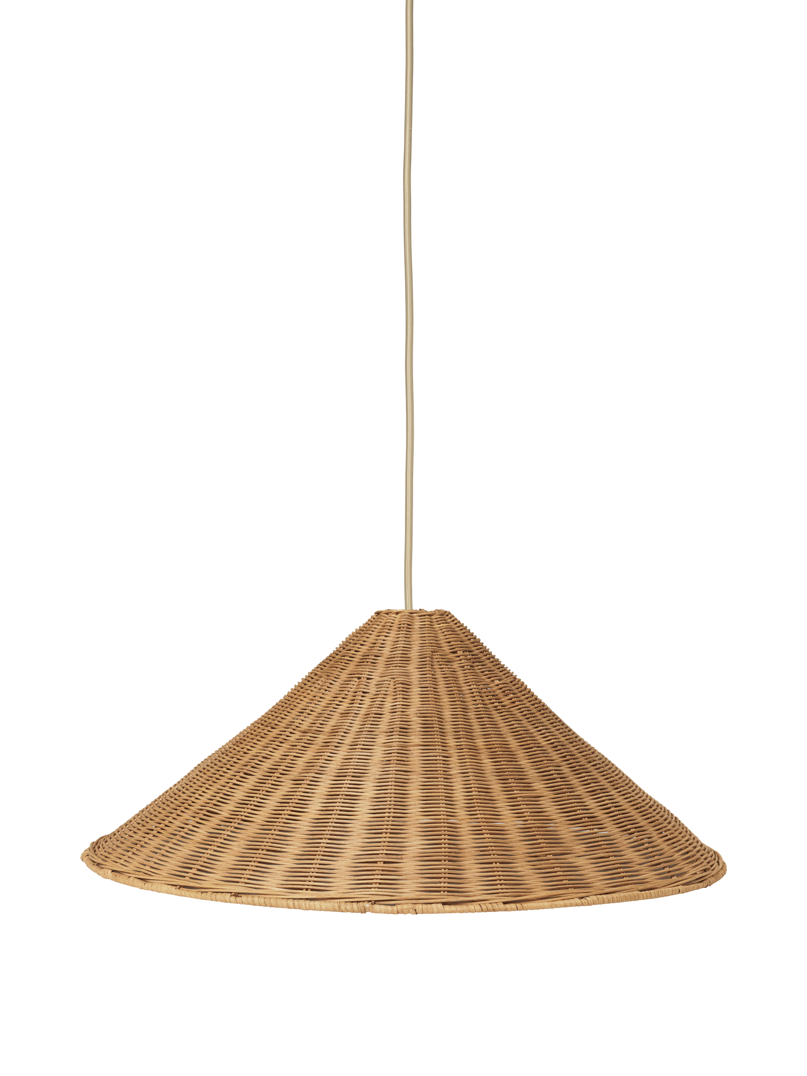 Ferm Living Dou Abat-jour - Ø68 - Natural