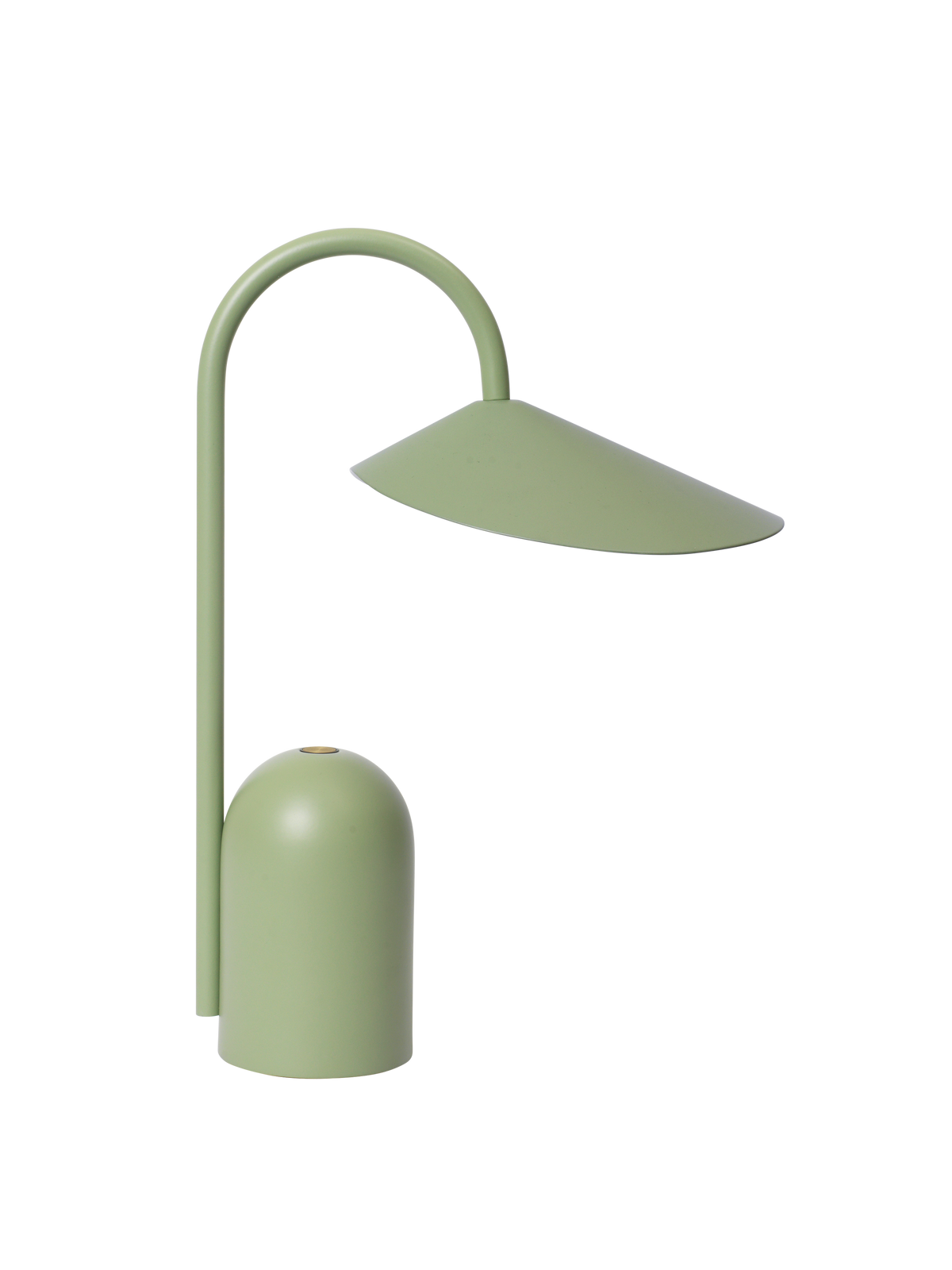 Ferm Living Arum - Lampada portatile verde tè