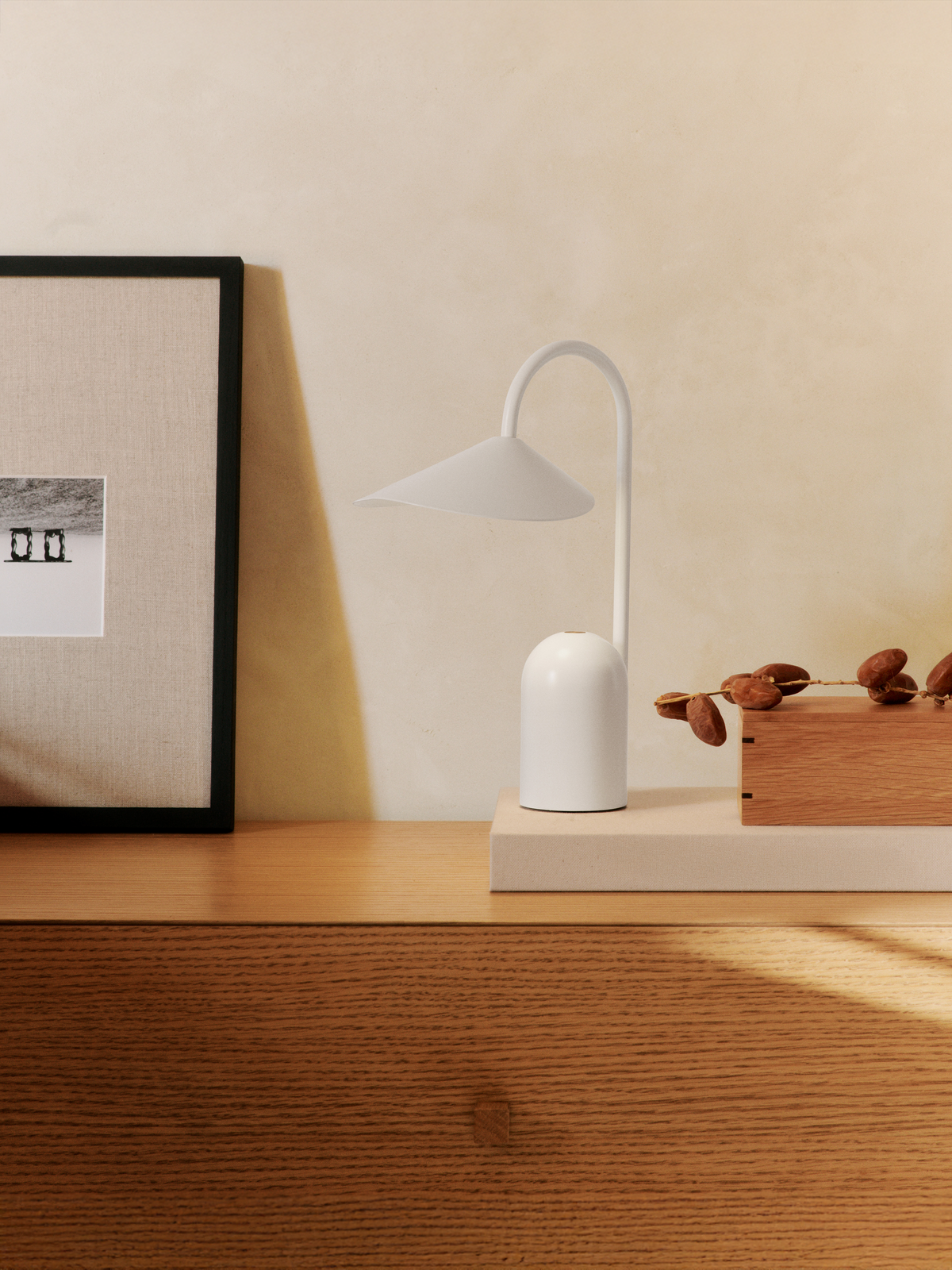 Ferm Living Arum Lampe portable - Blanc