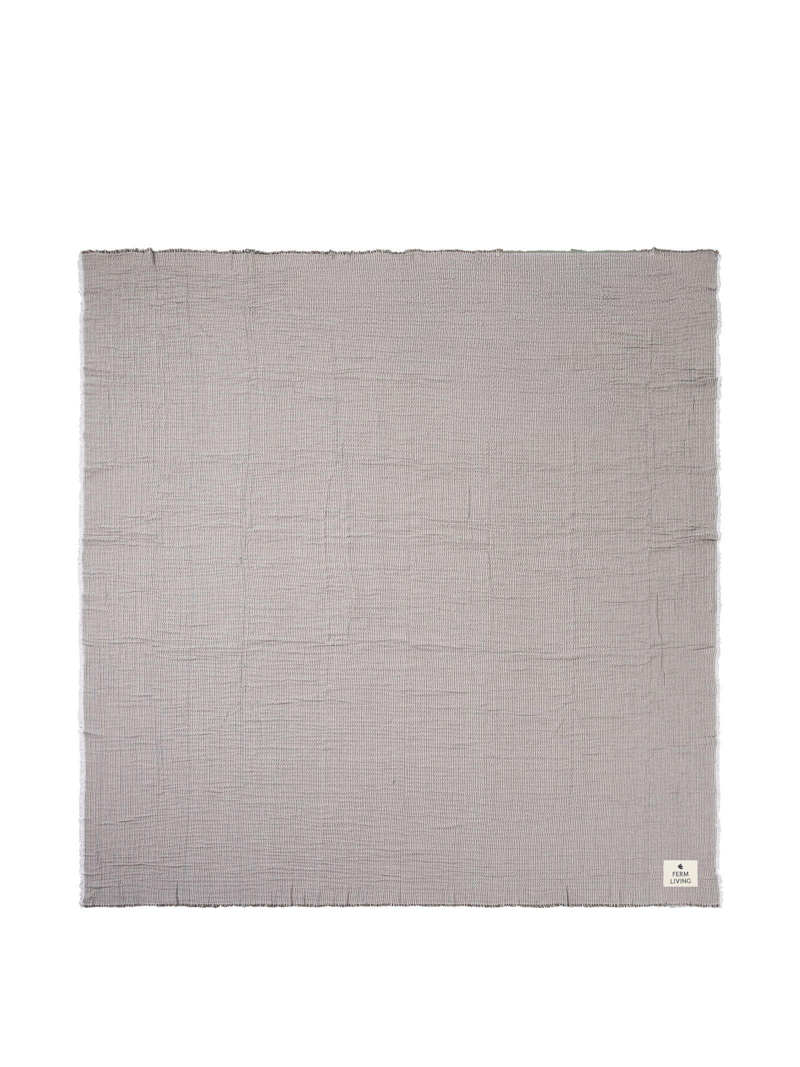 Ferm Living Fino Tagesdecke - Ink Blue/Sand