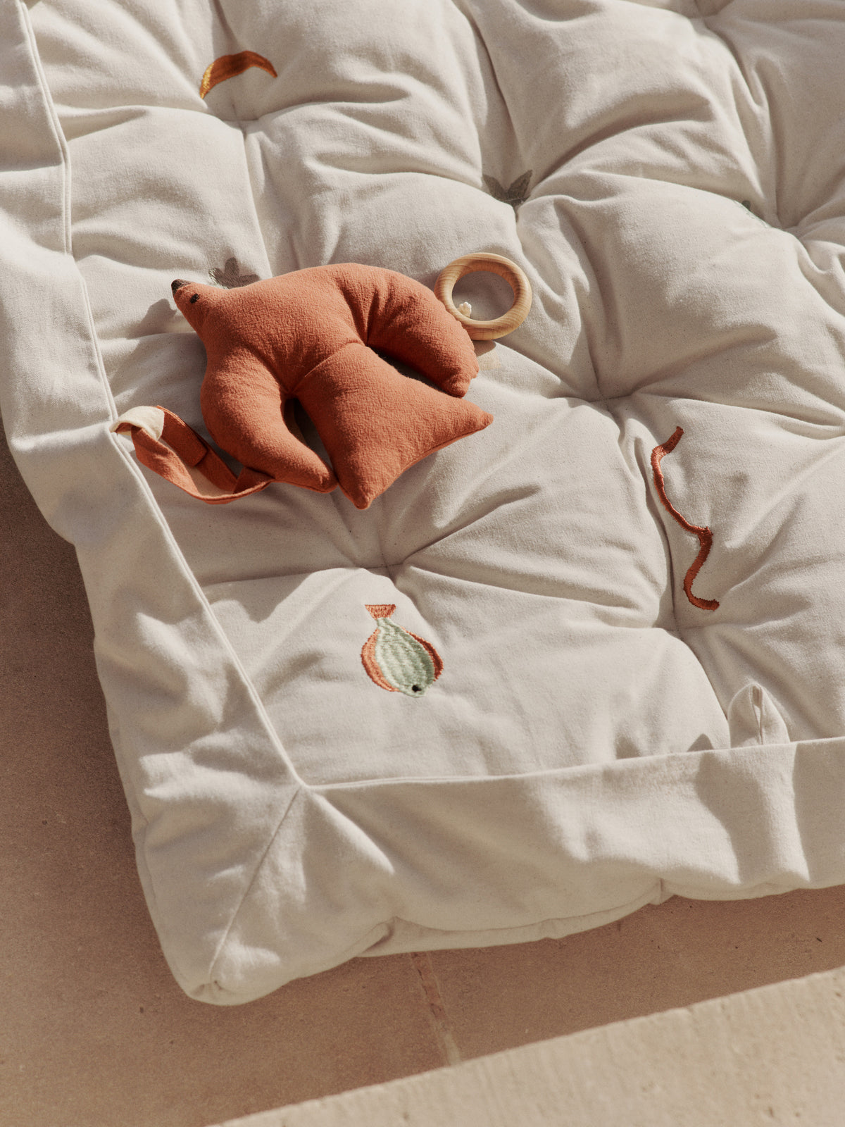 Ferm Living Harbour Padded Playmat - Naturel