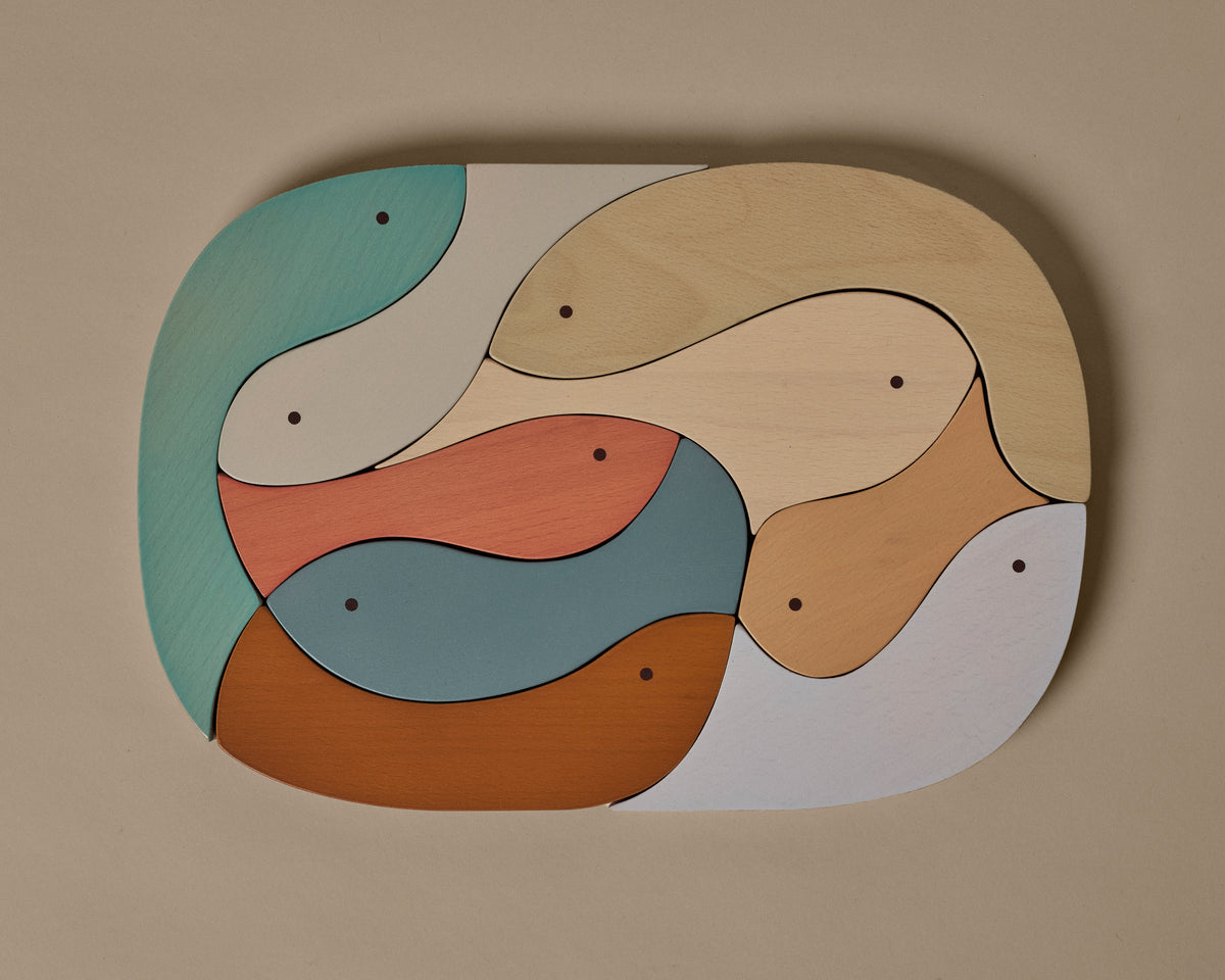 Ferm Living Shoal Puzzle - Multi