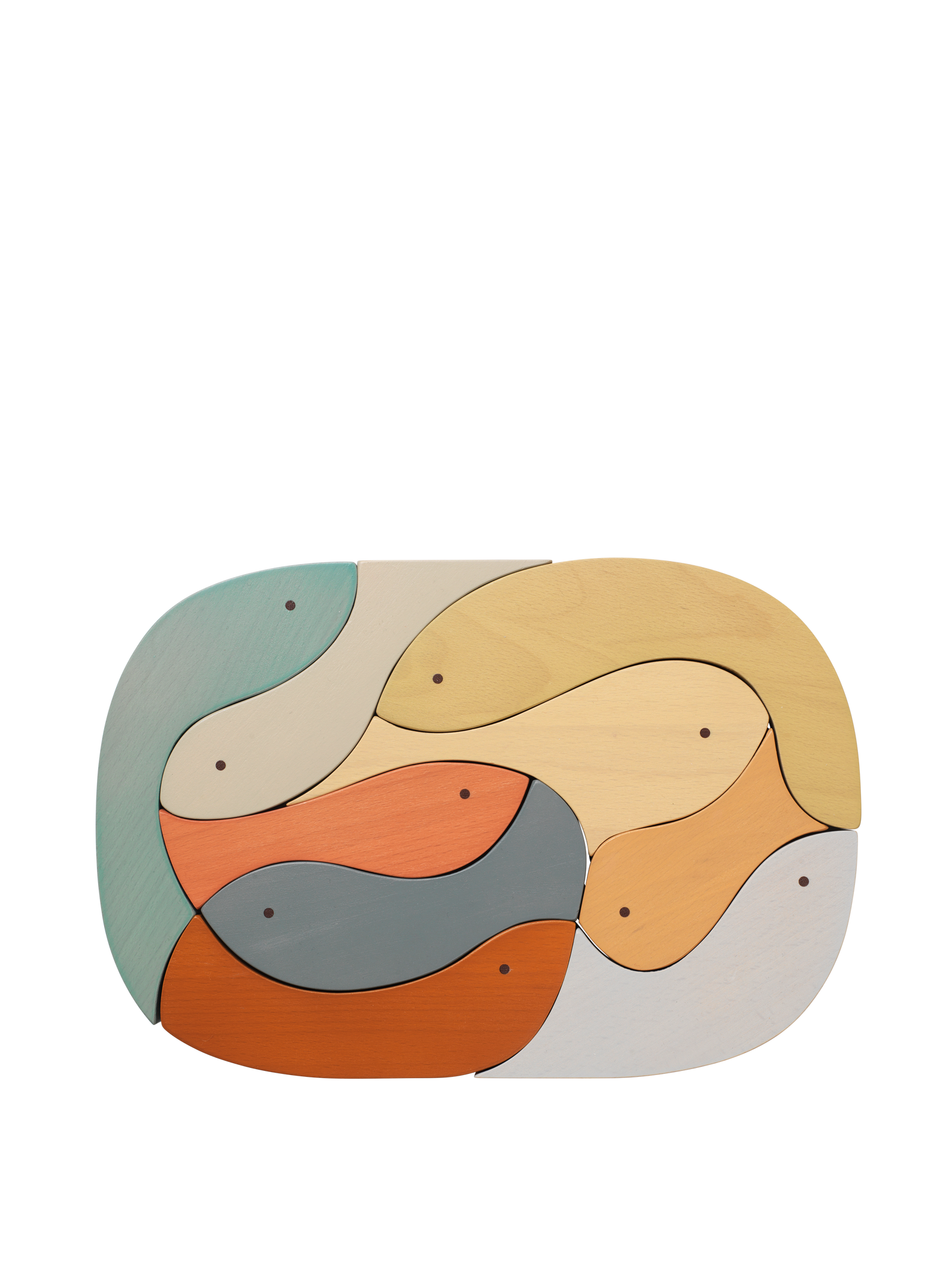 Ferm Living Shoal Puzzle - Multi