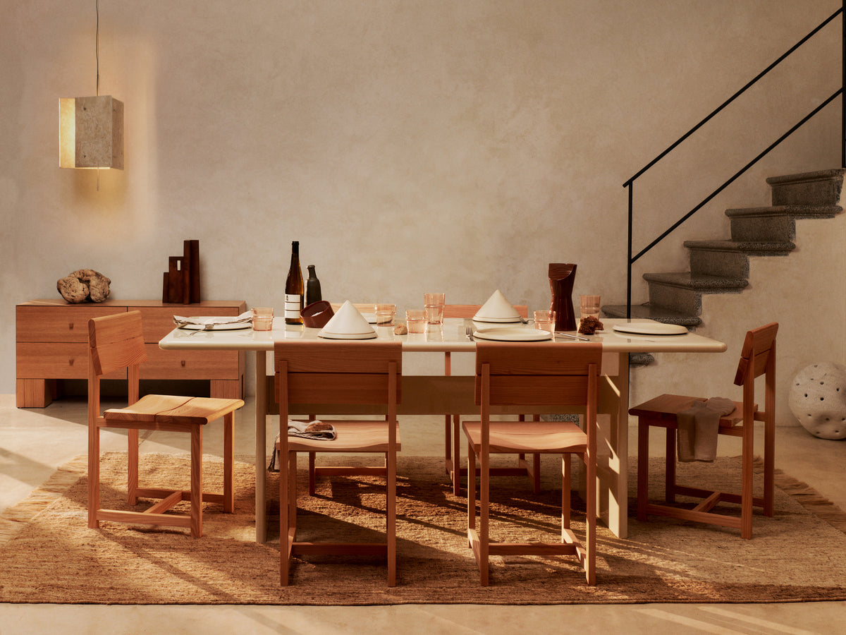 Ferm Living Study Rug - 200 x 300 - Natural/Off-white