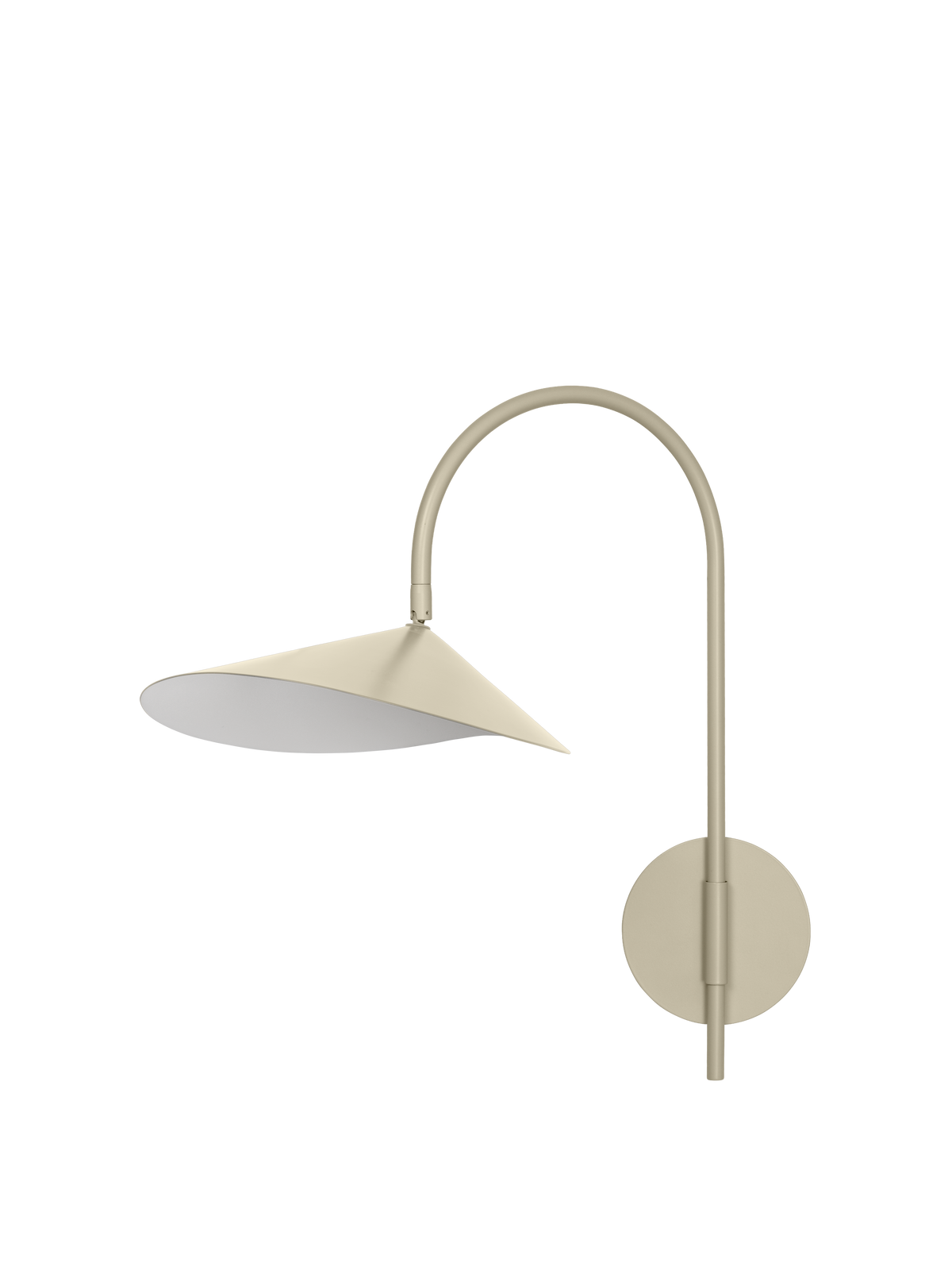 Ferm Living Arum Lampada da parete orientabile - Cablata - Cashmere