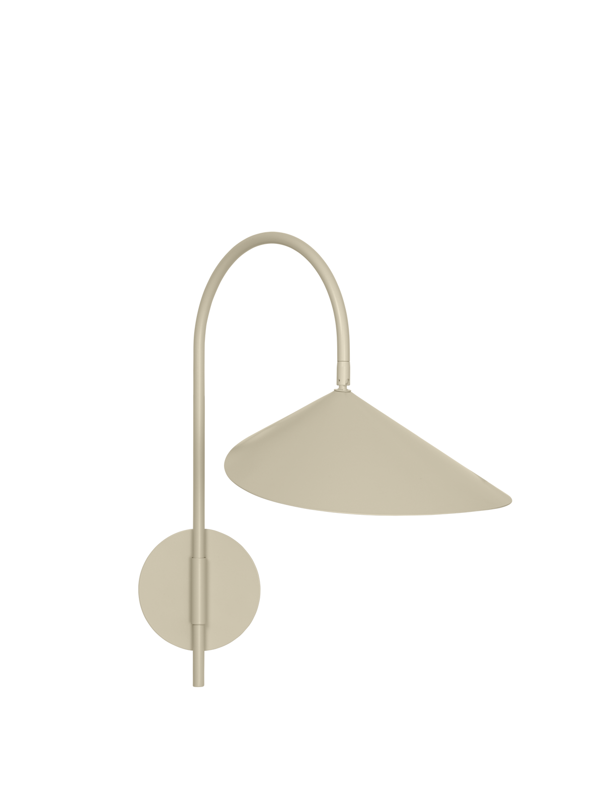 Ferm Living Arum Lampada da parete orientabile - Cablata - Cashmere