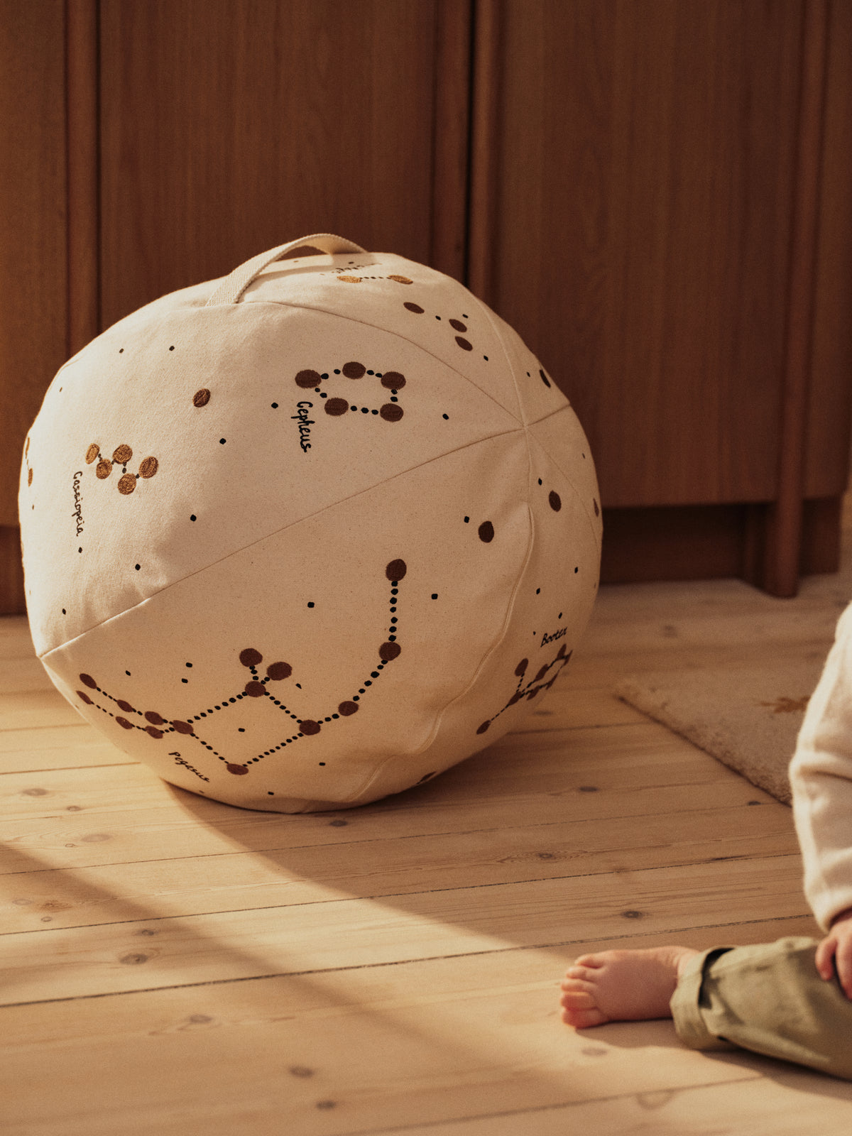 Ferm Living Constellation Pouf - Undyed