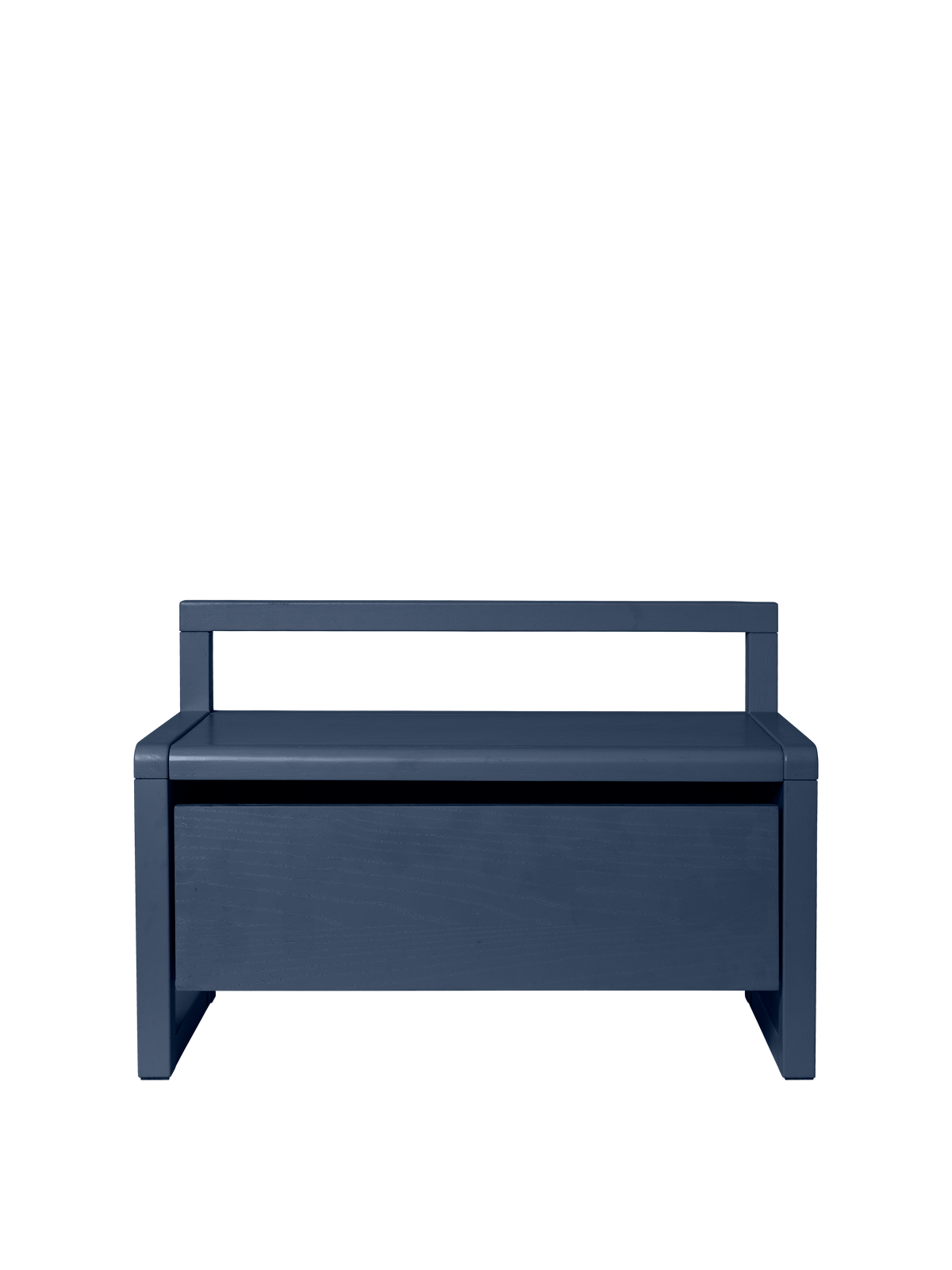Ferm Living Little Architect Storage Bench - Blu scuro