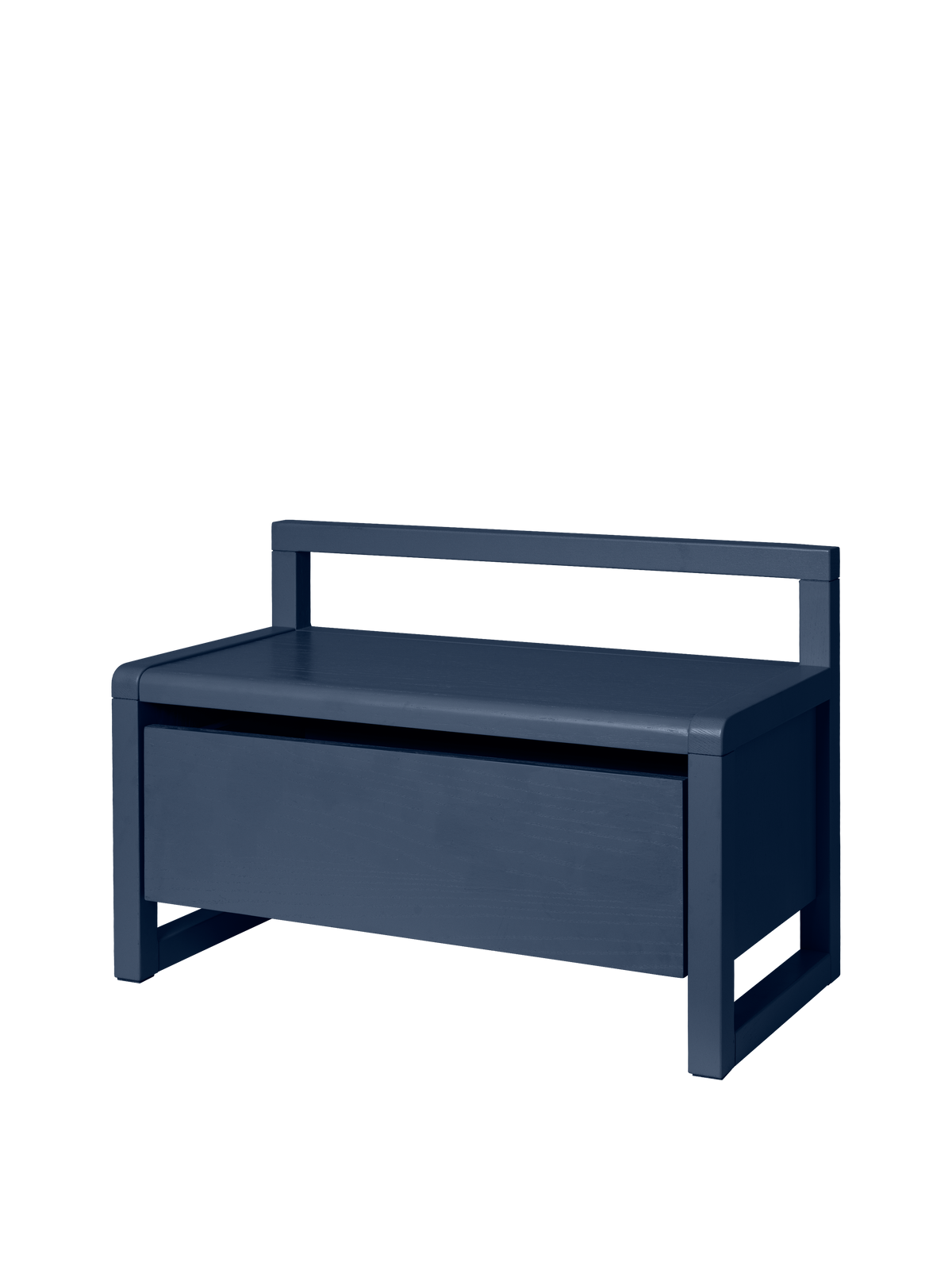 Ferm Living Little Architect Storage Bench - Blu scuro