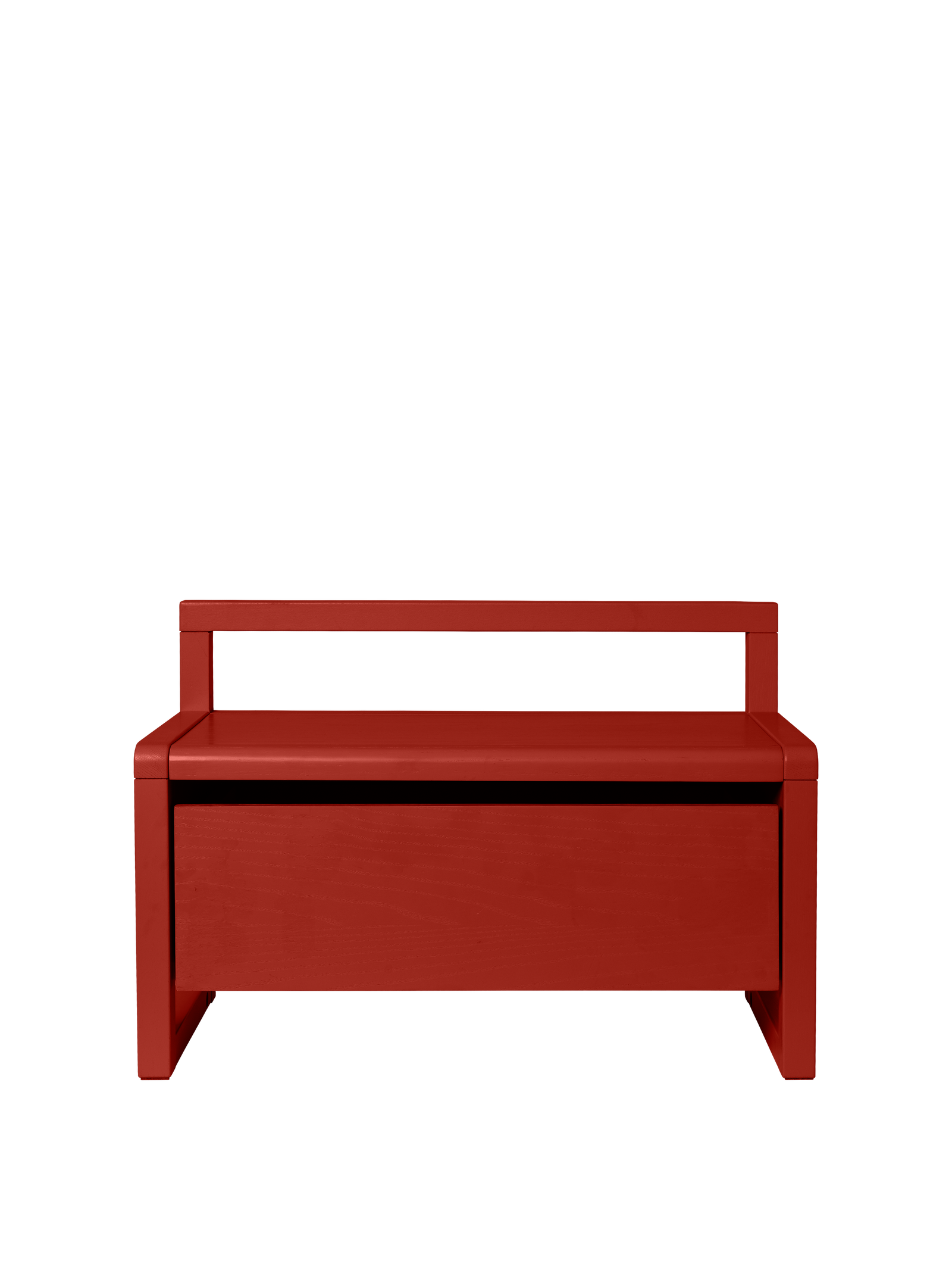 Ferm Living Little Architect Aufbewahrung Bank - Poppy Red