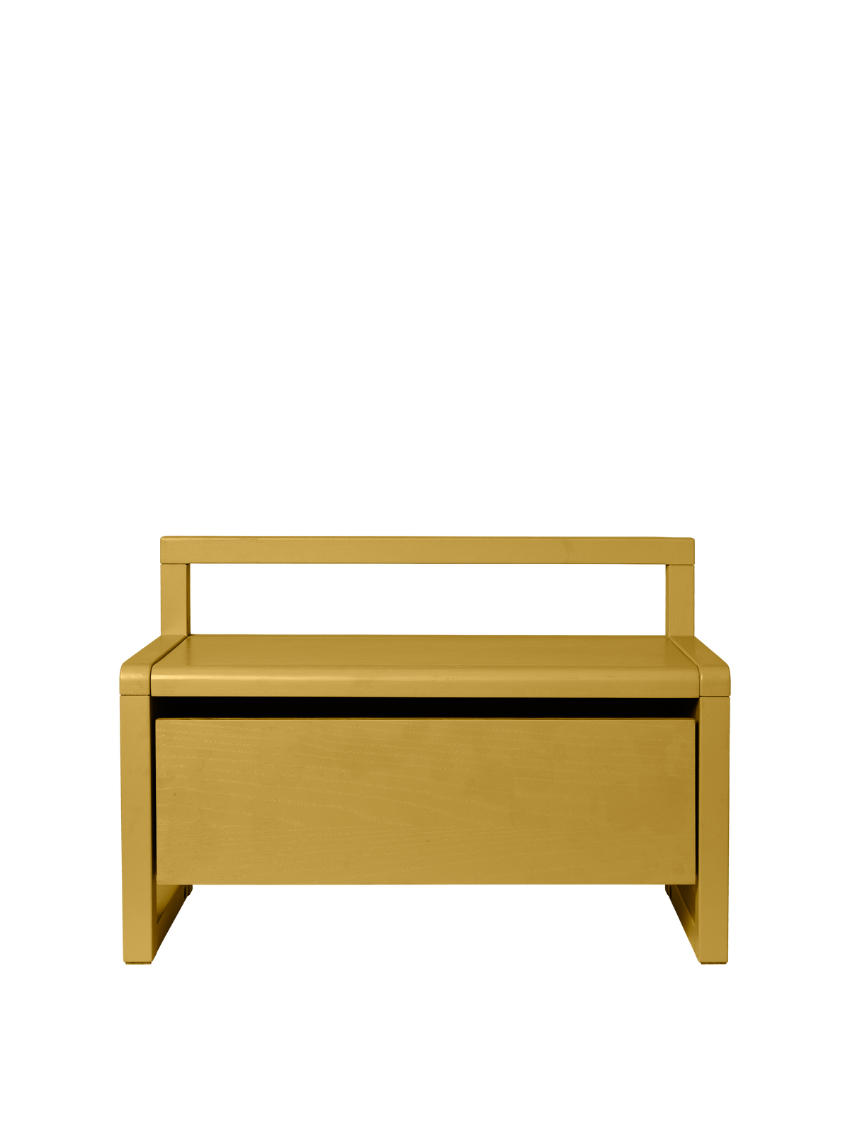 Ferm Living Little Architect Storage Bench - Yellow