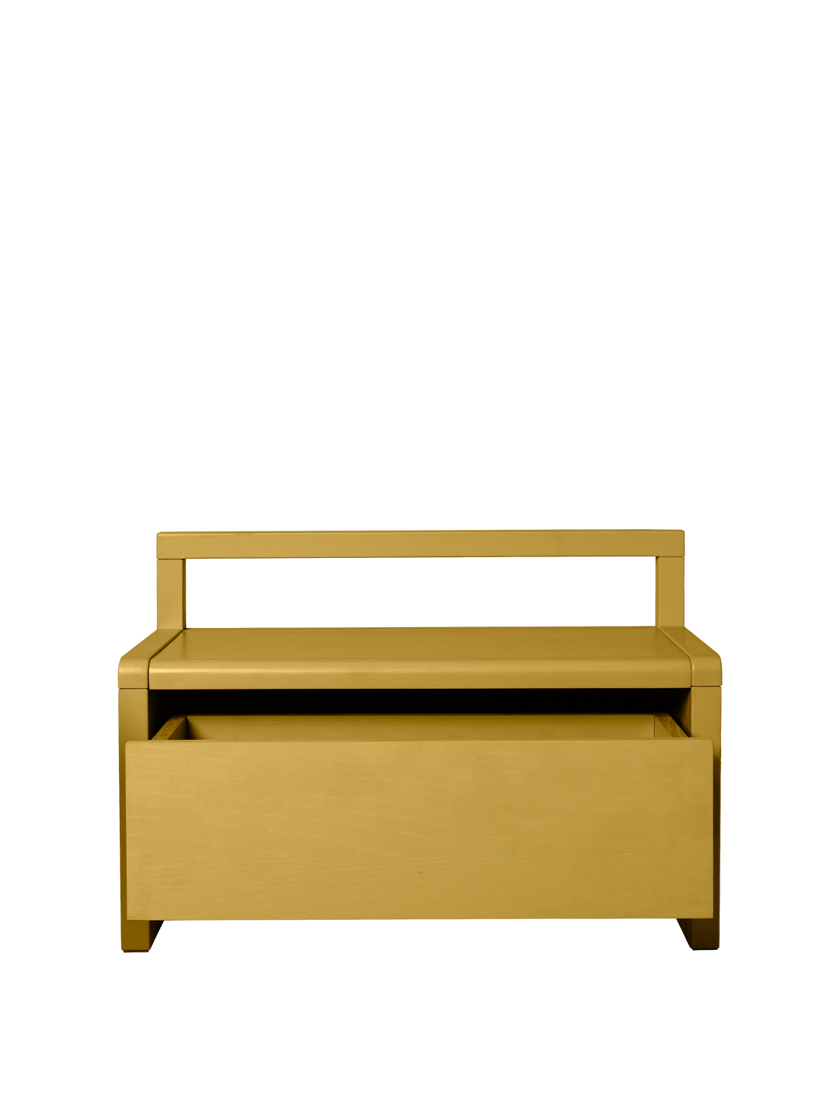 Ferm Living Little Architect Storage Bench - Yellow