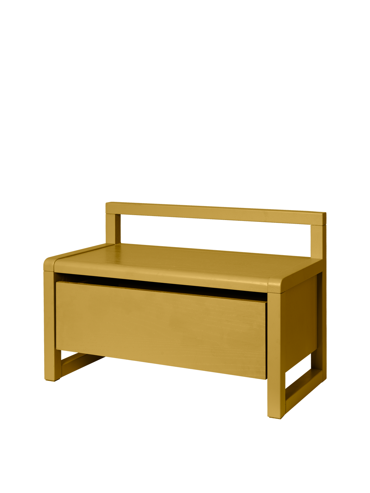 Ferm Living Little Architect Storage Bench - Yellow