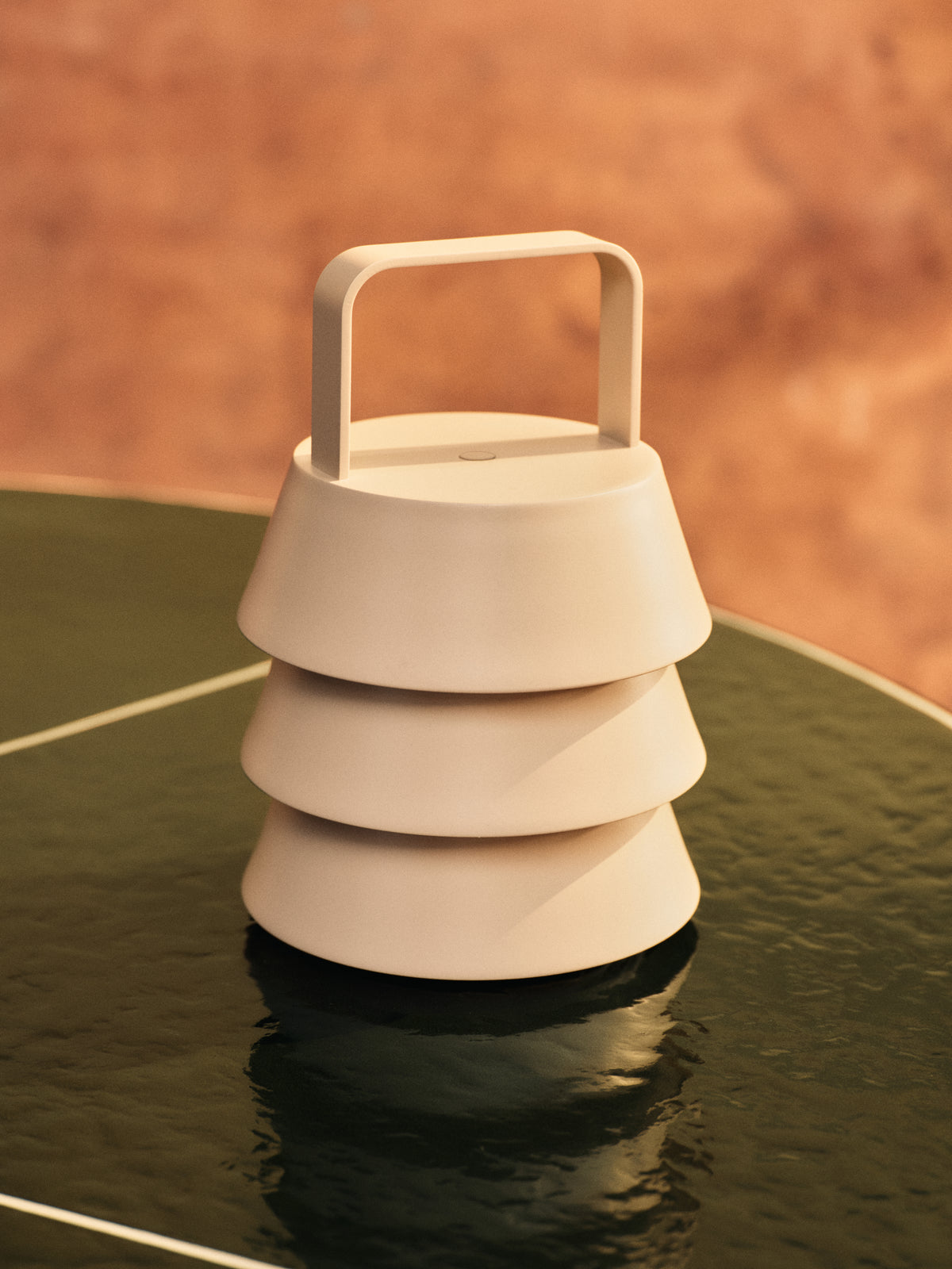 Ferm Living Luver Portable Lamp - Cashmere
