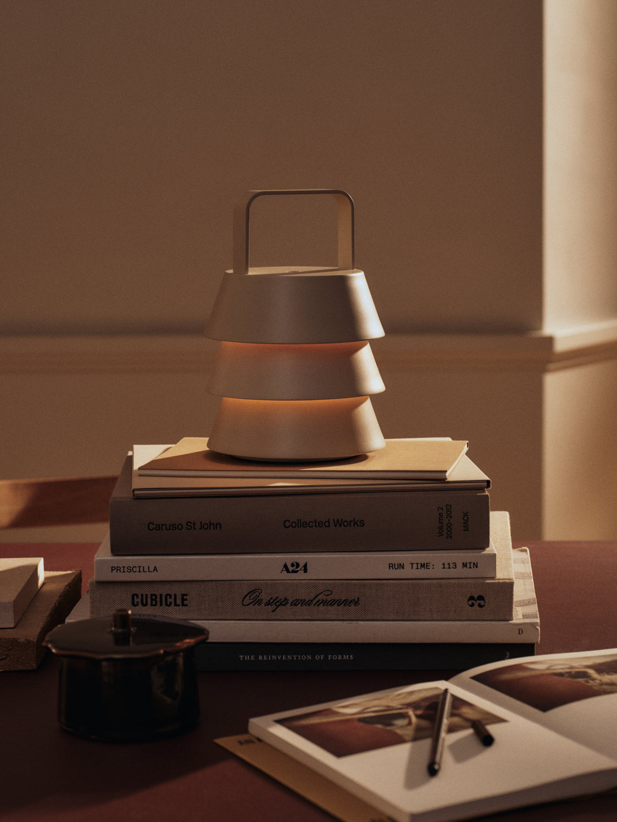 Ferm Living Luver Portable Lamp - Cashmere