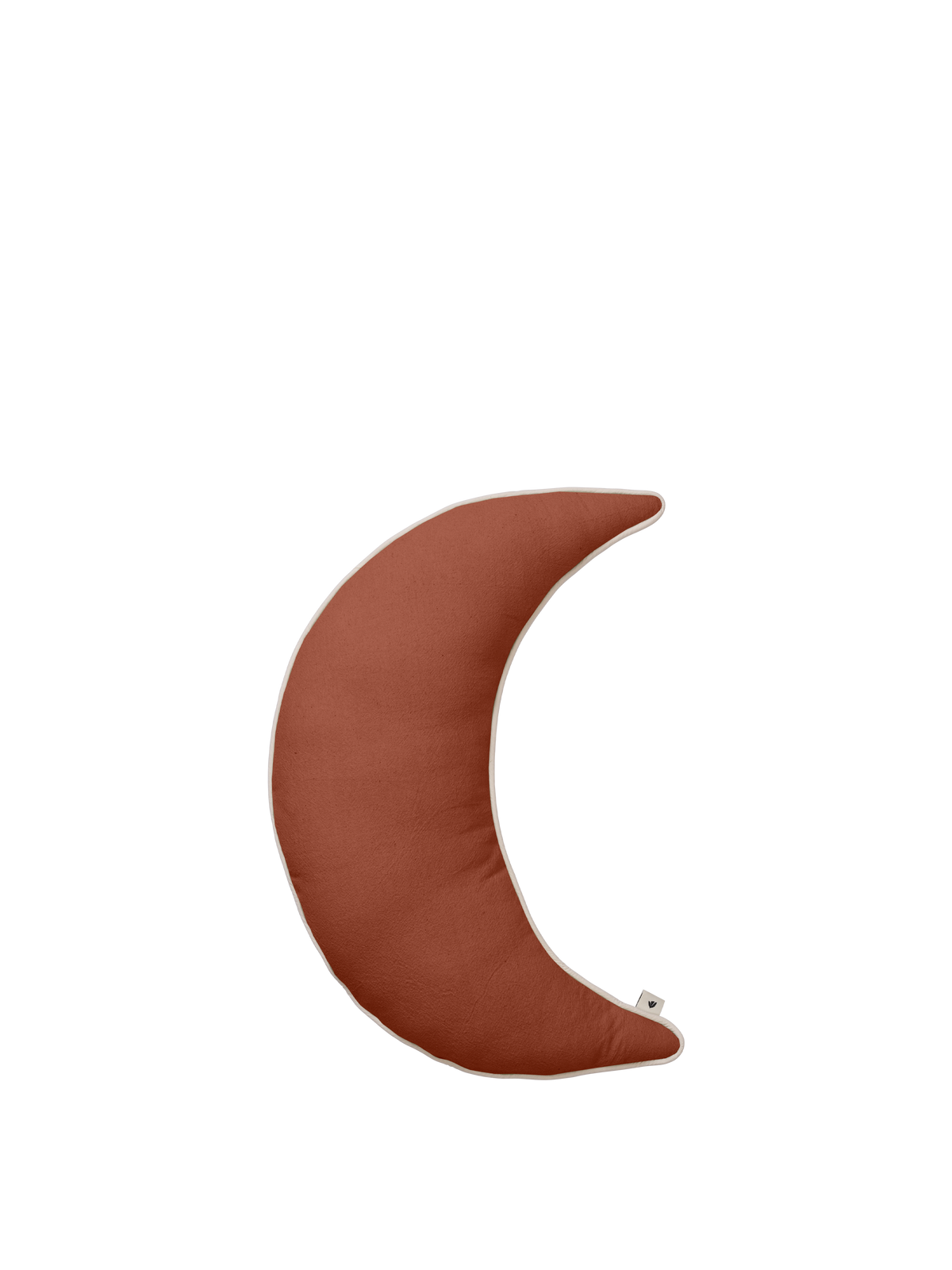 Ferm Living Moon Kissen - Brown Clay