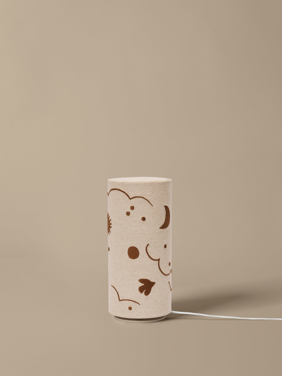 Ferm Living Skye lampe de table - Natural/Bronze