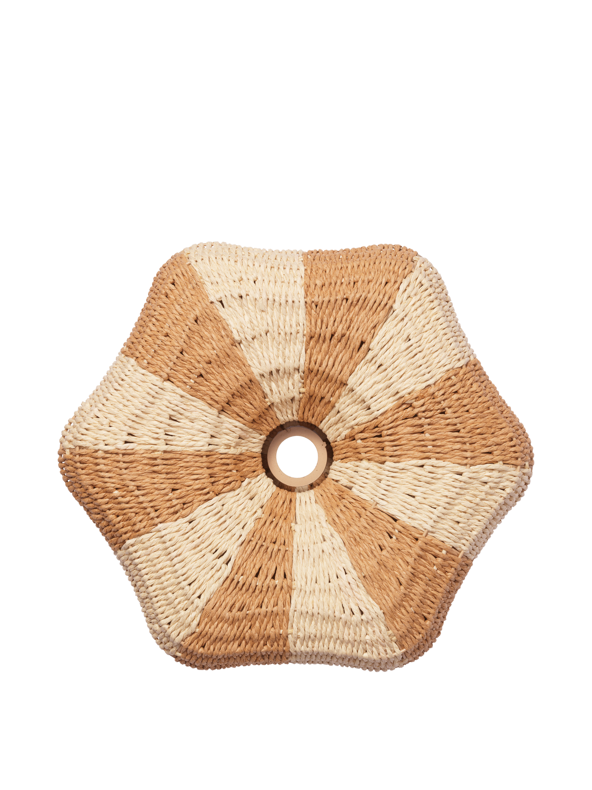 Ferm Living Rivan Lampshade - Paper - Natural/Off-white